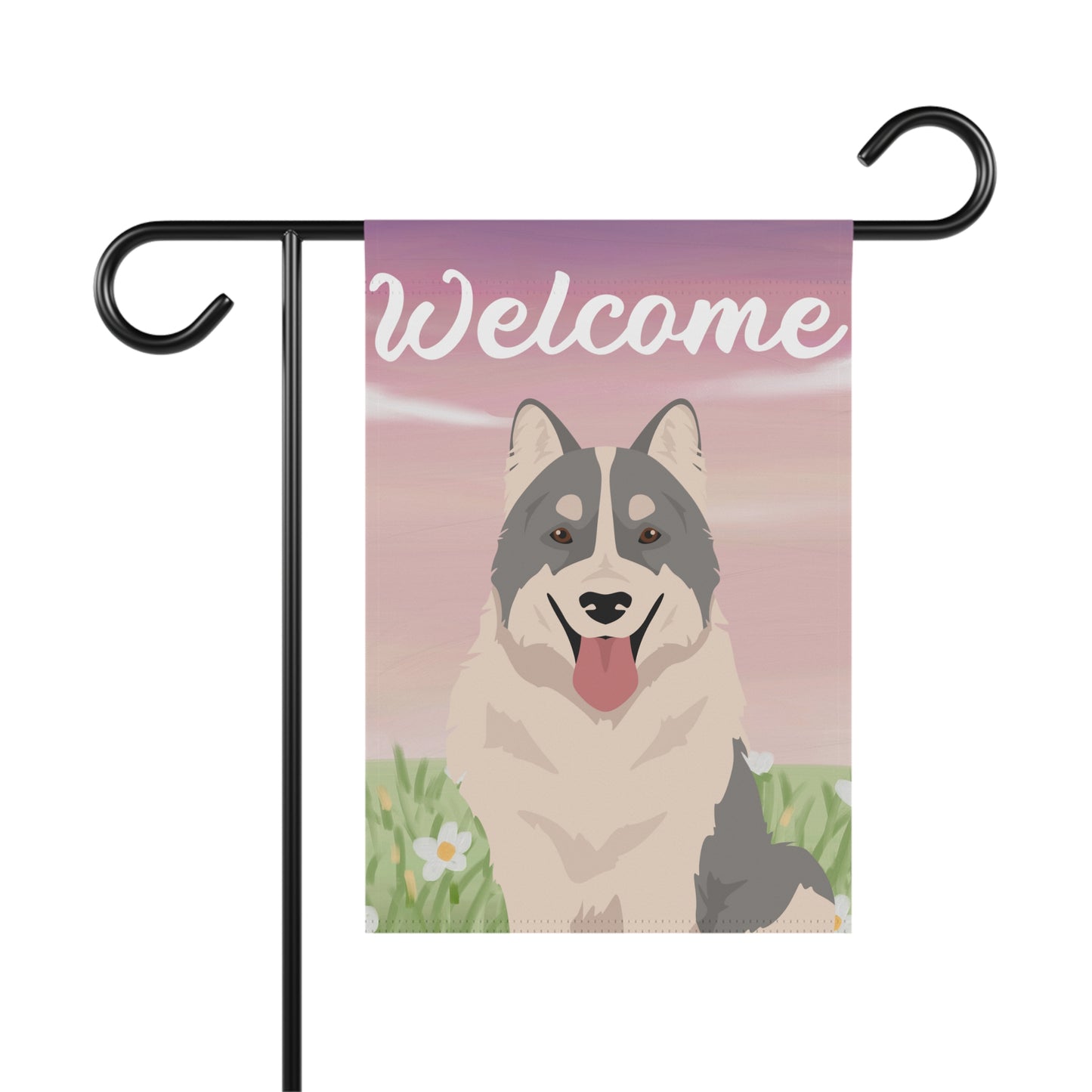 Thai Bangkaew Dog Dog Welcome Garden Flag