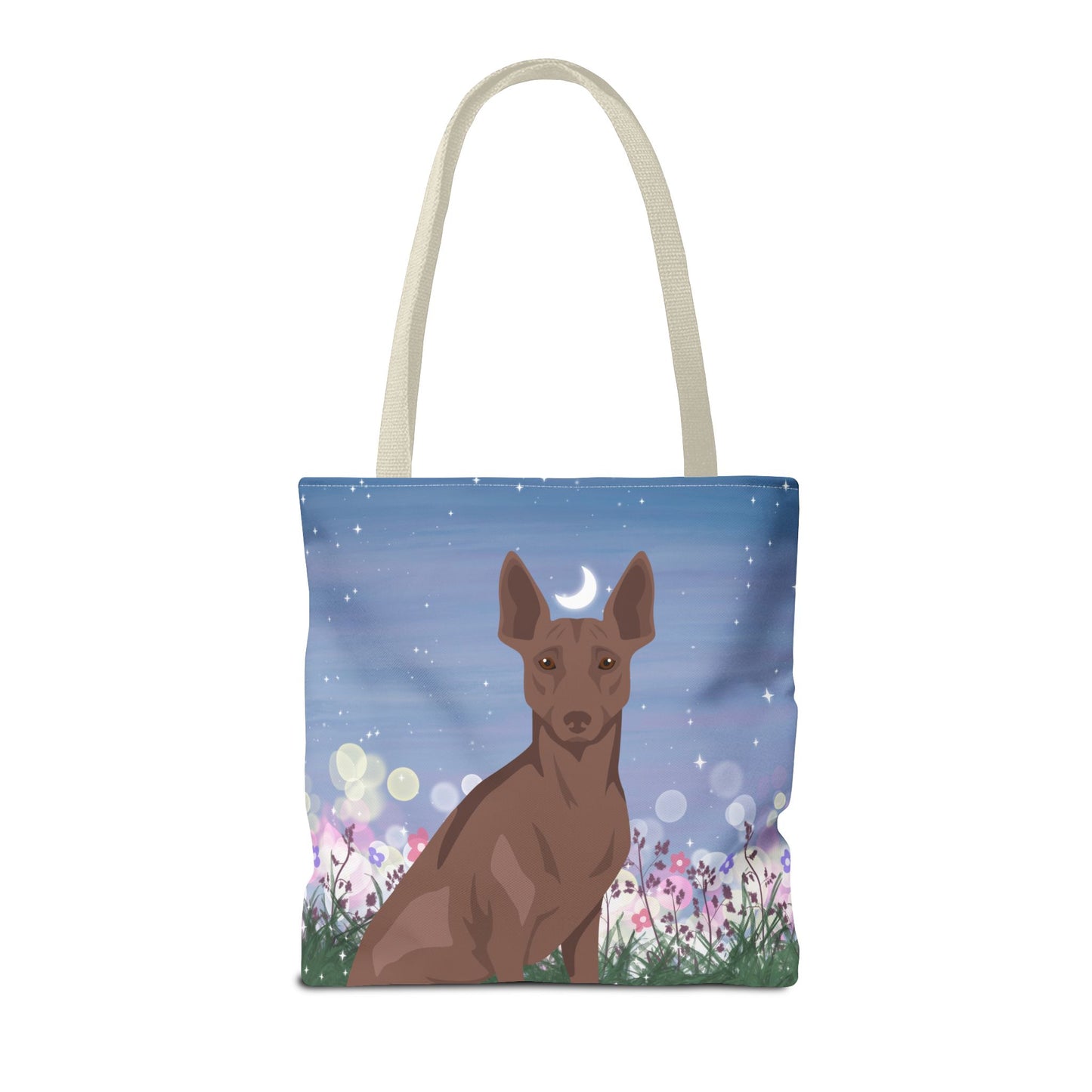 Peruvian Inca orchid Dog Tote Bag 16x16