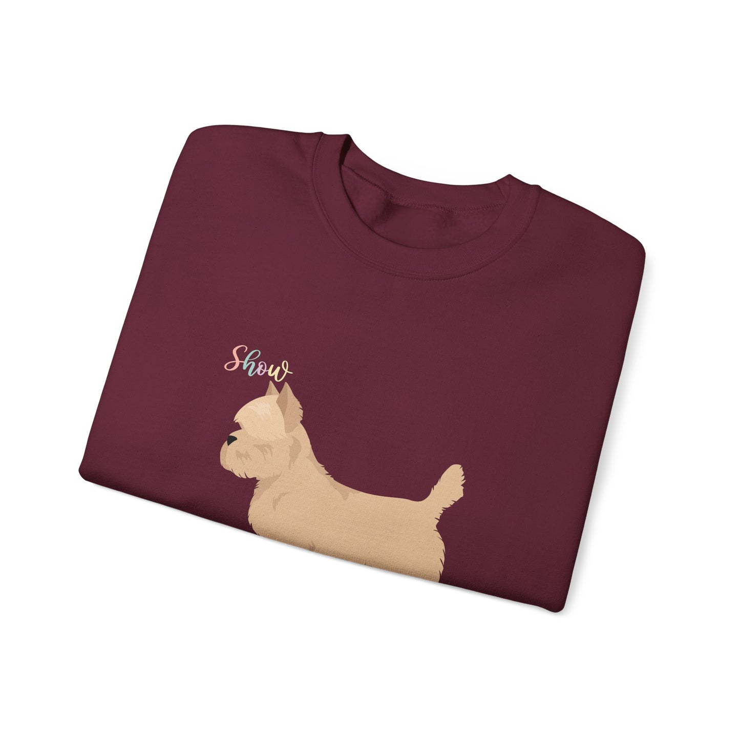 Cairn Terrier Dog Unisex Heavy Blend Crewneck Sweatshirt