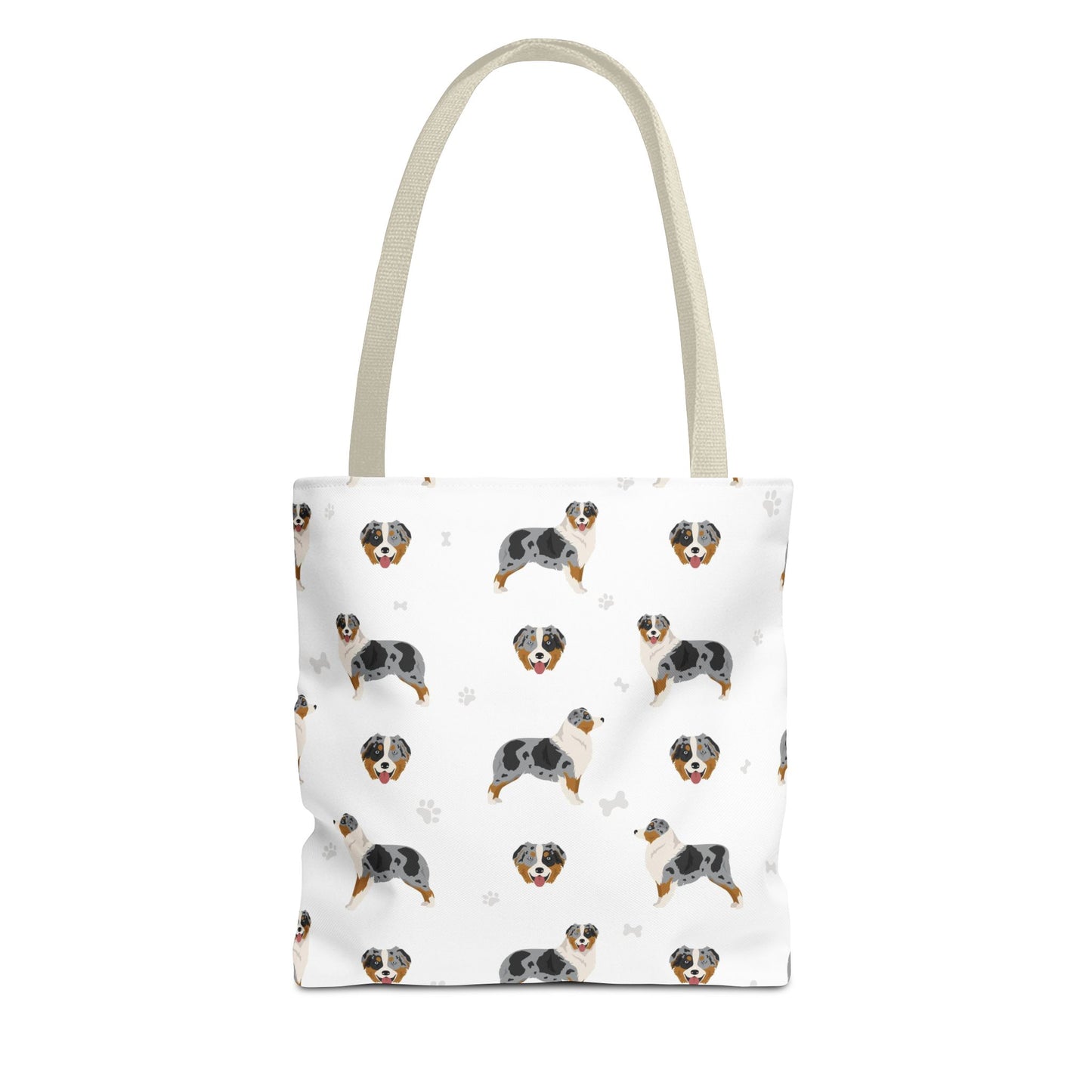 Australian Shepherd Dog Tote Bag, Aussie Dog Mom Gift