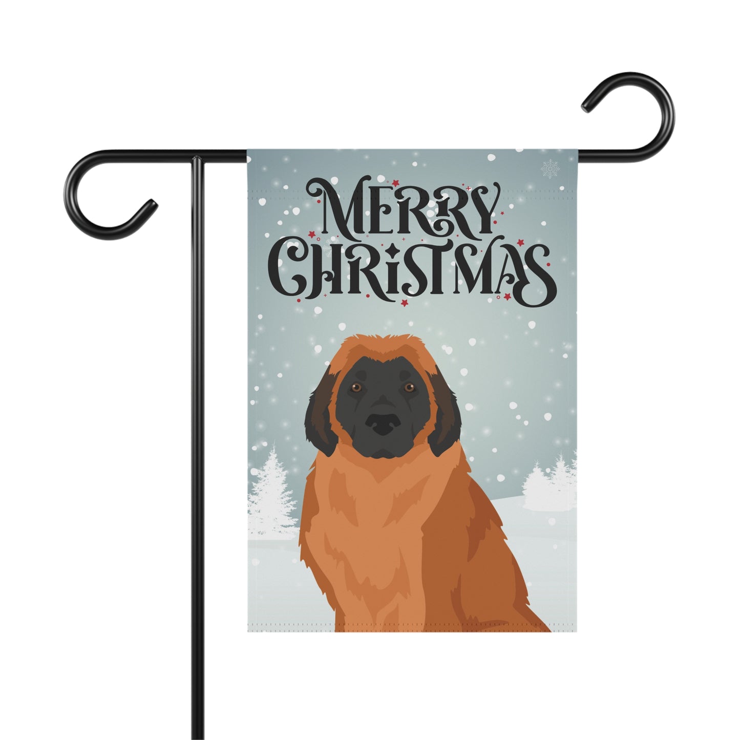 Leonberger Dog Garden Flag