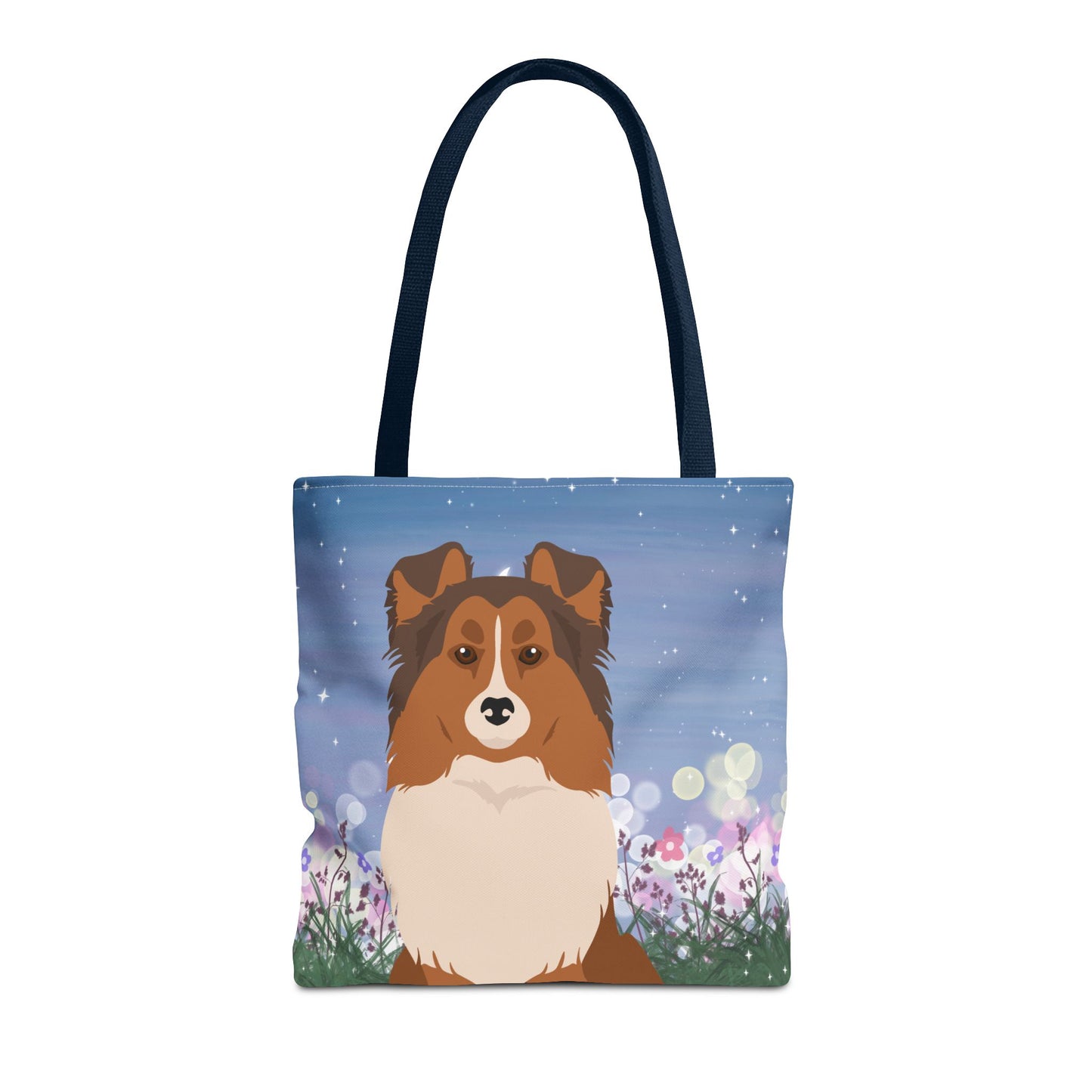 Shetland Sheepdog Dog Tote Bag 16x16