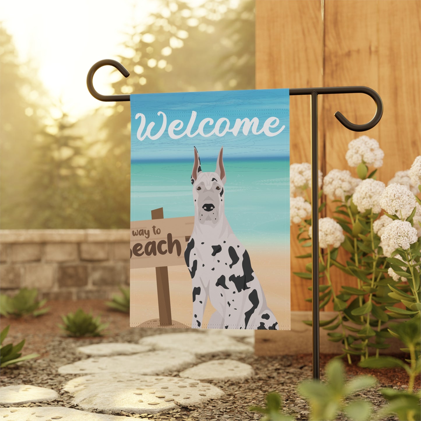 Great Dane Dog Garden Flag