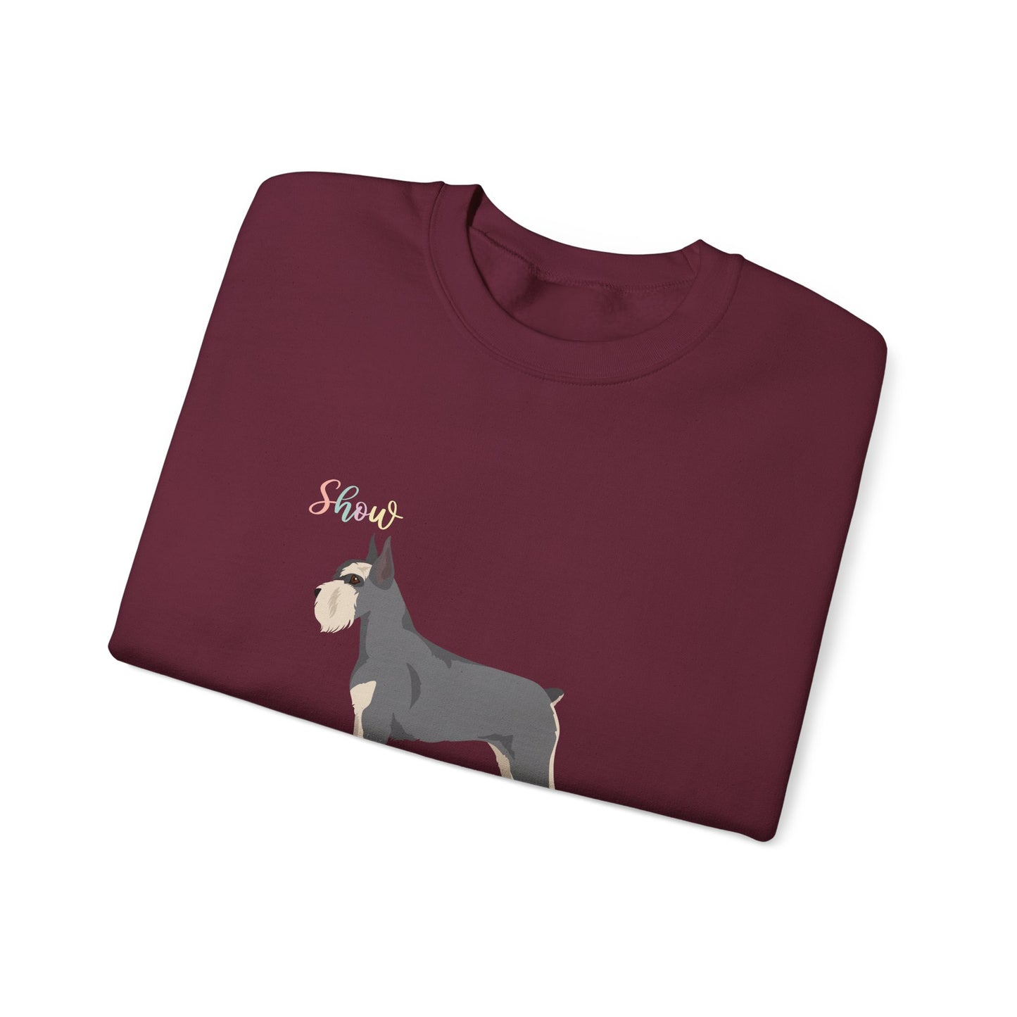Schnauzer Dog Unisex Heavy Blend Crewneck Sweatshirt