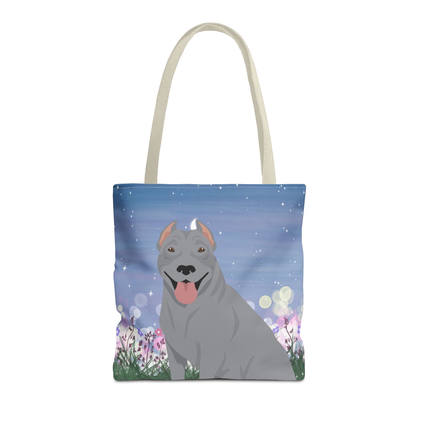 Pit Bull Dog Tote Bag 16x16