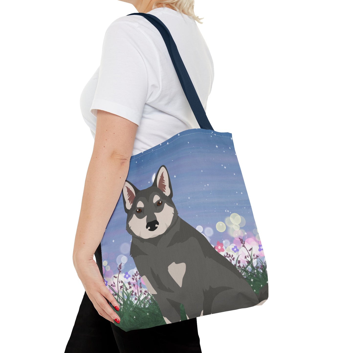 East Siberian Laika Dog Tote Bag 16x16