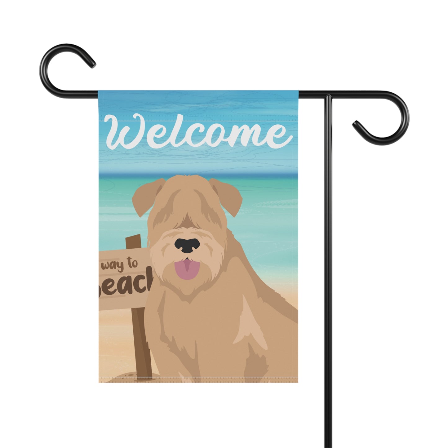 Soft Coated Wheaten Terrier Dog Garden Flag