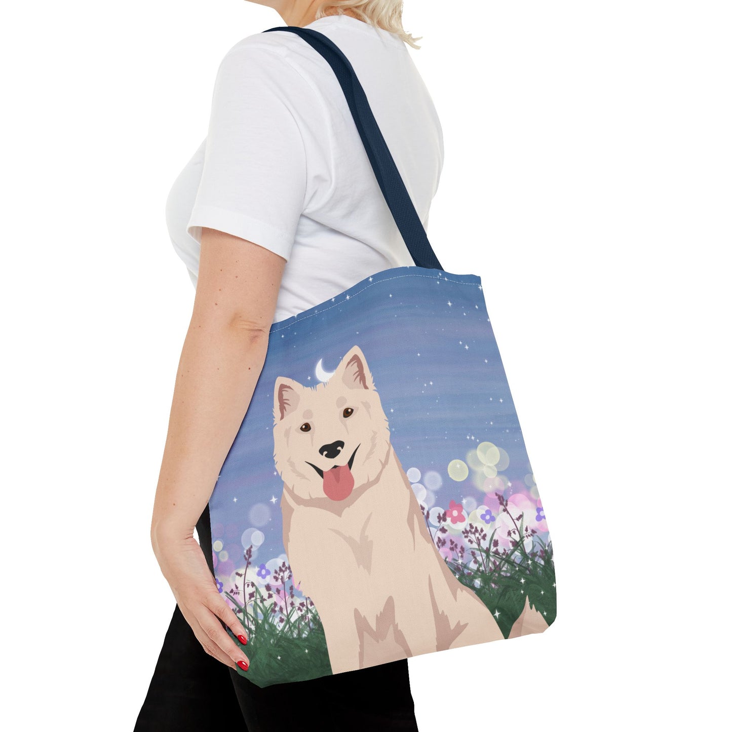 Kintamani Bail Dog Tote Bag 16x16