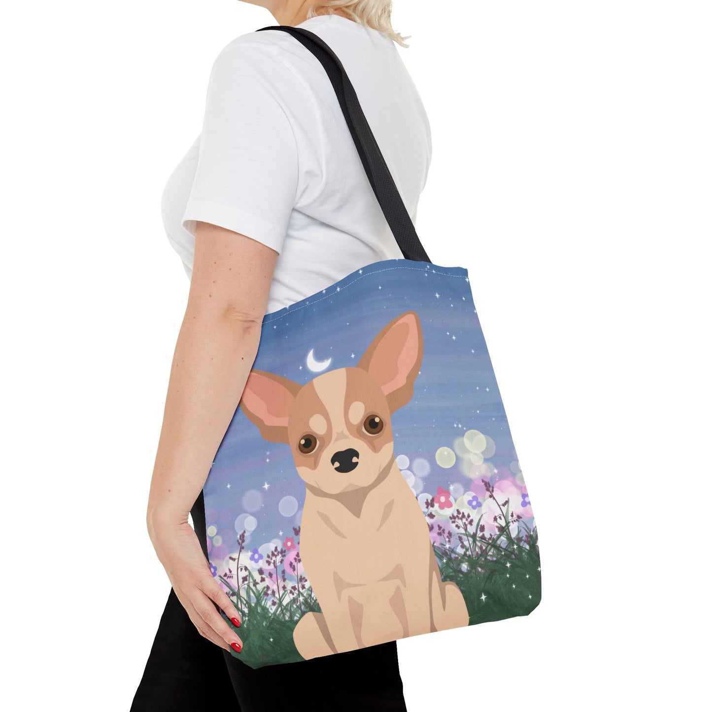 Chihuahua Dog Tote Bag 16x16