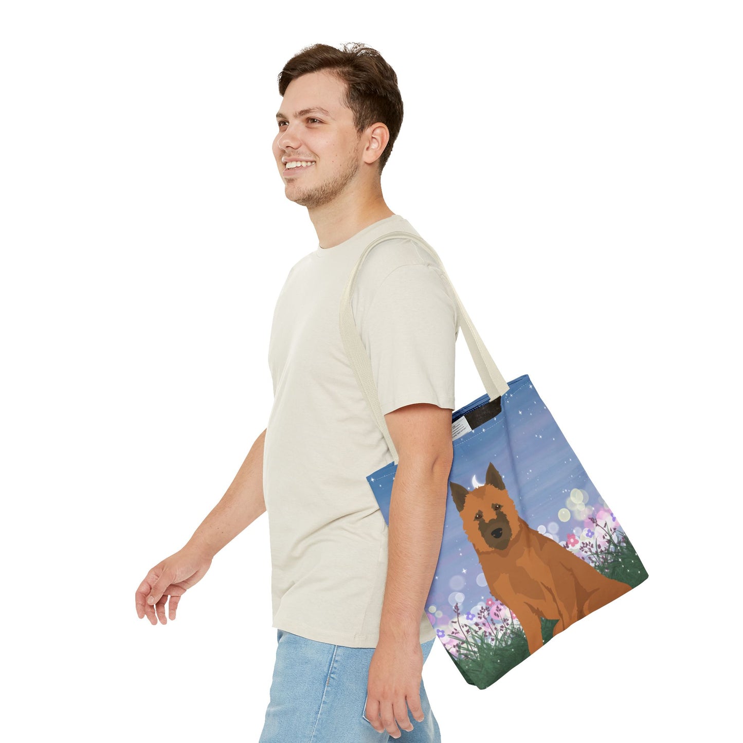 Belgian Laekenois Dog Tote Bag 16x16