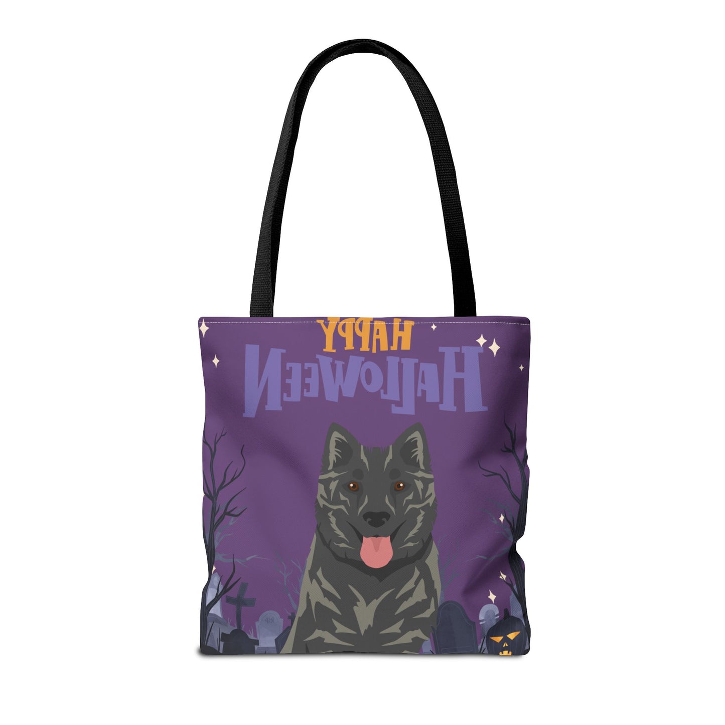 Kintamani Bali Dog Dog Happy Halloween Tote Bag 16x16