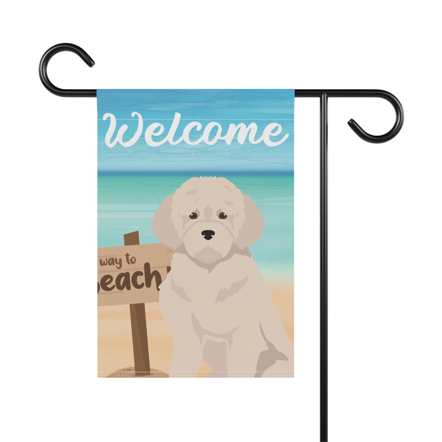 Lagotto Romagnolo Dog Garden Flag