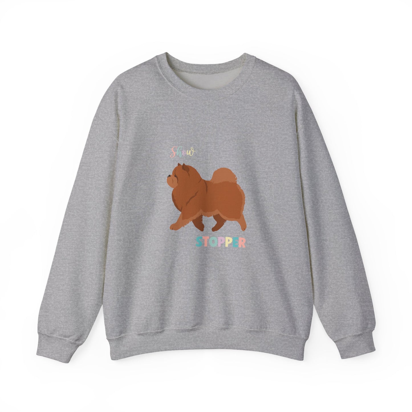 Chow Chow Dog Unisex Heavy Blend Crewneck Sweatshirt