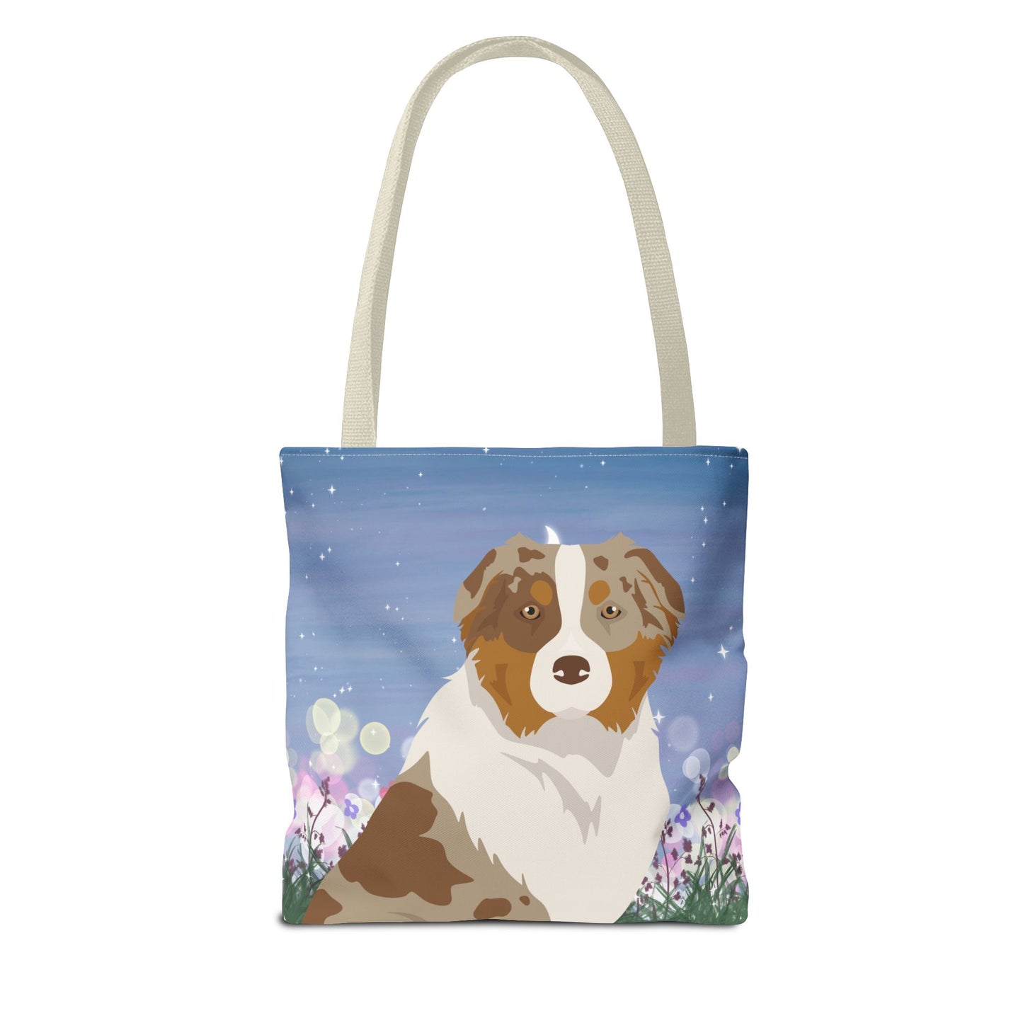 Australian Shepherd Dog Tote Bag 13x13