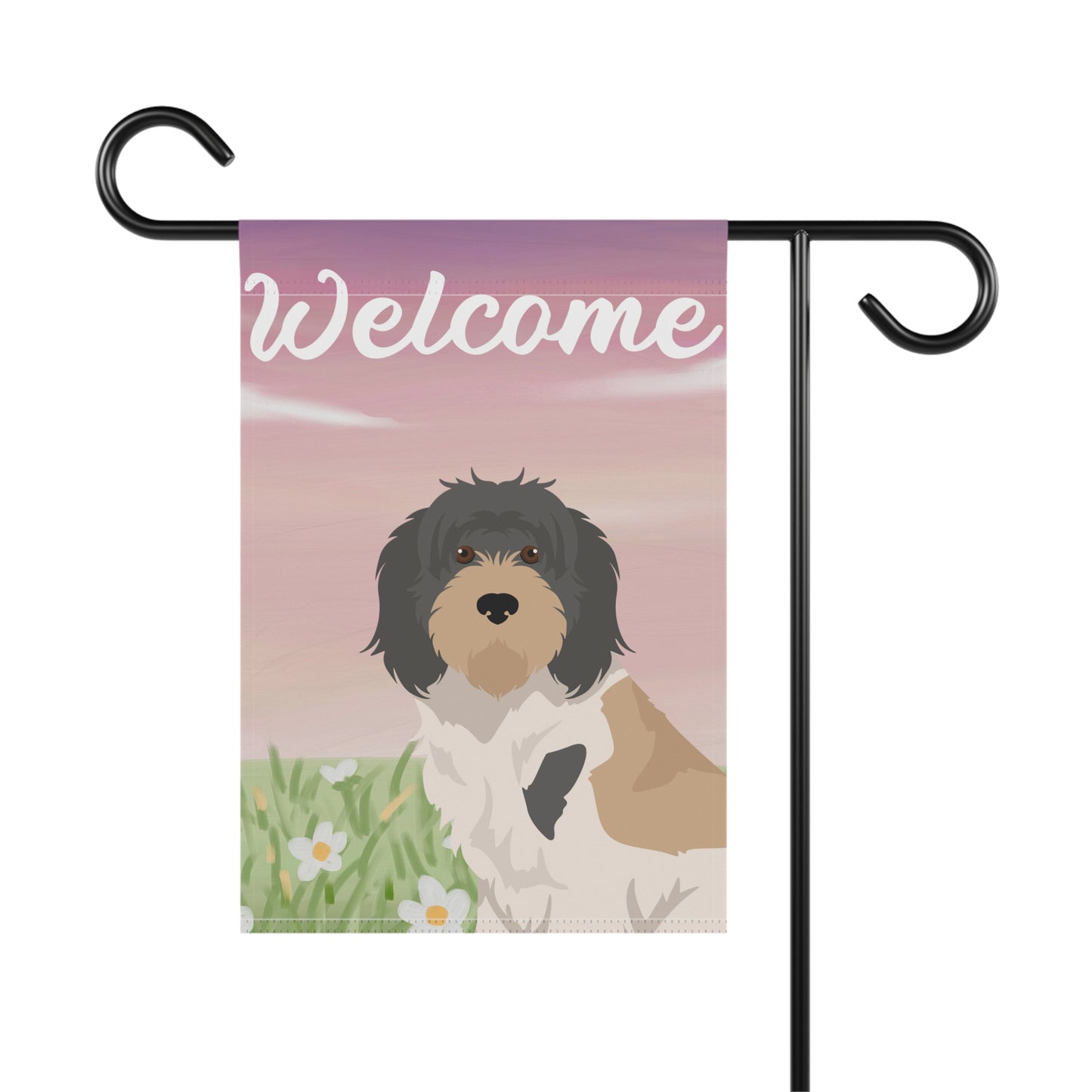 Grand Basset Griffon Vendeen Dog Welcome Garden Flag