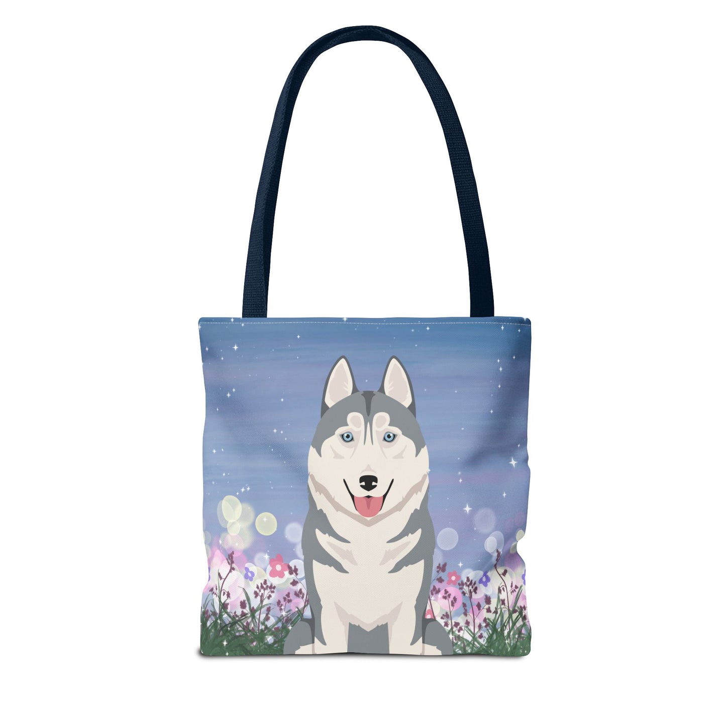 Siberian Husky Dog Tote Bag 13x13