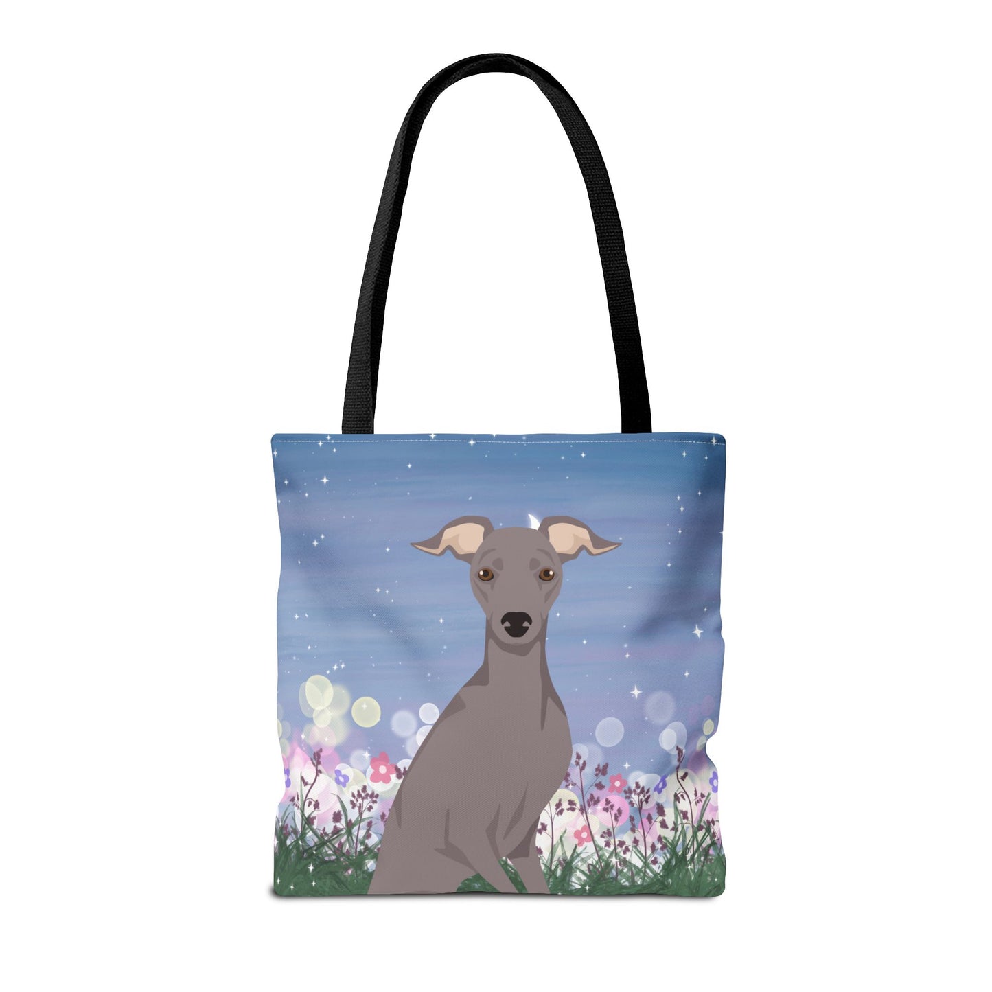Italian Greyhound Dog Tote Bag 16x16