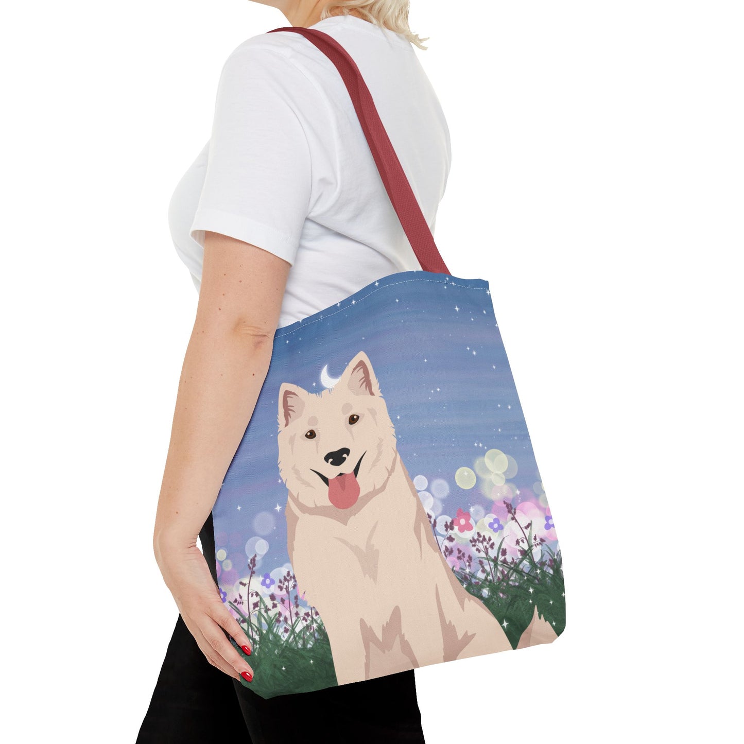 Kintamani Bail Dog Tote Bag 16x16