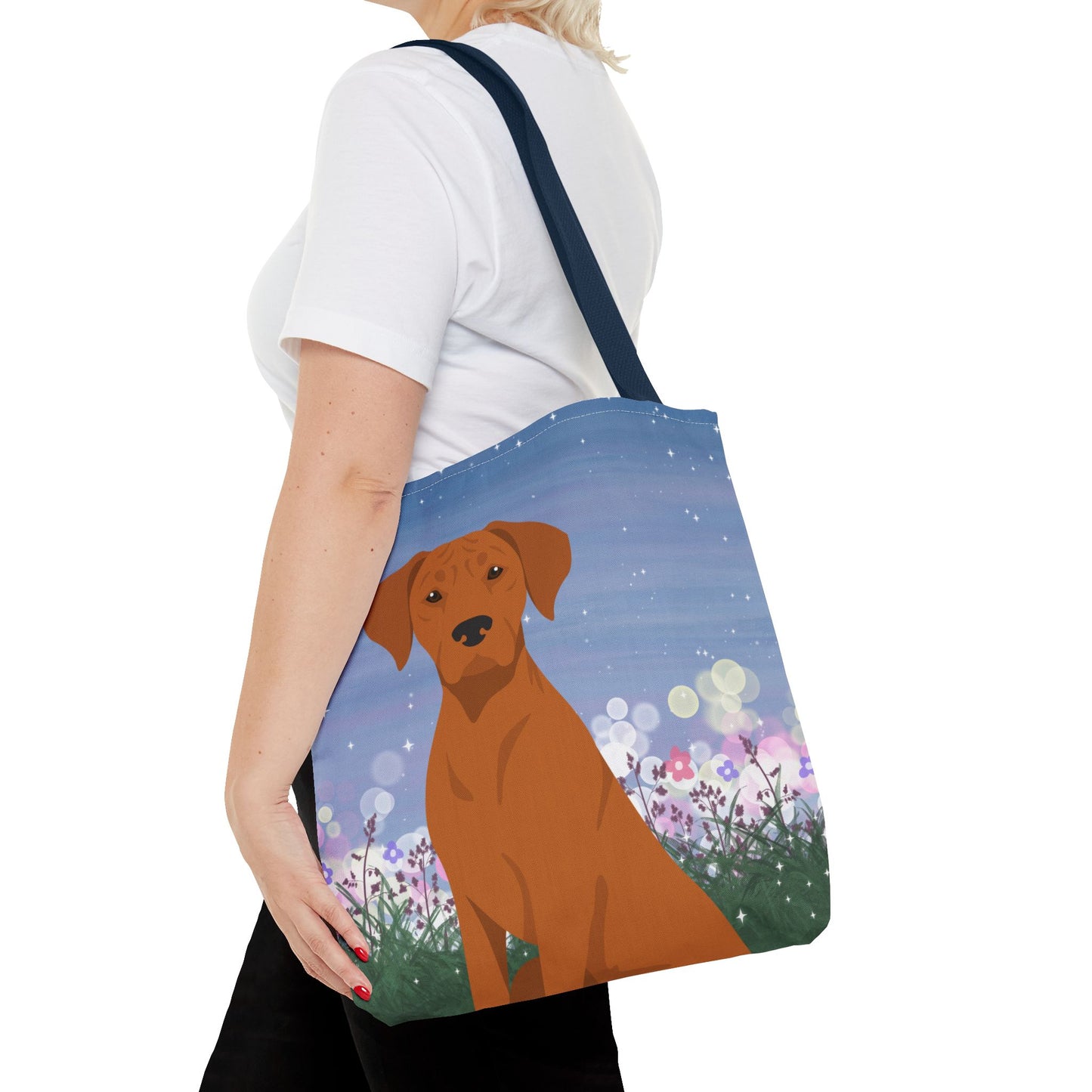 Rhodesian Ridgeback Dog Tote Bag 16x16