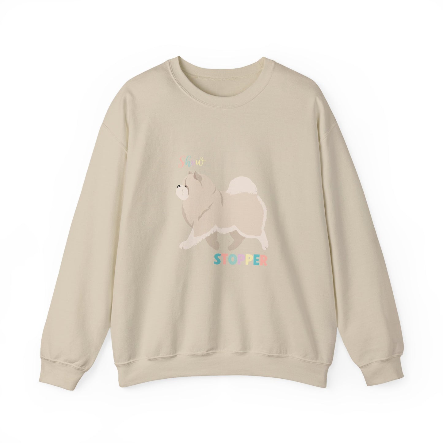 Chow Chow Dog Unisex Heavy Blend Crewneck Sweatshirt