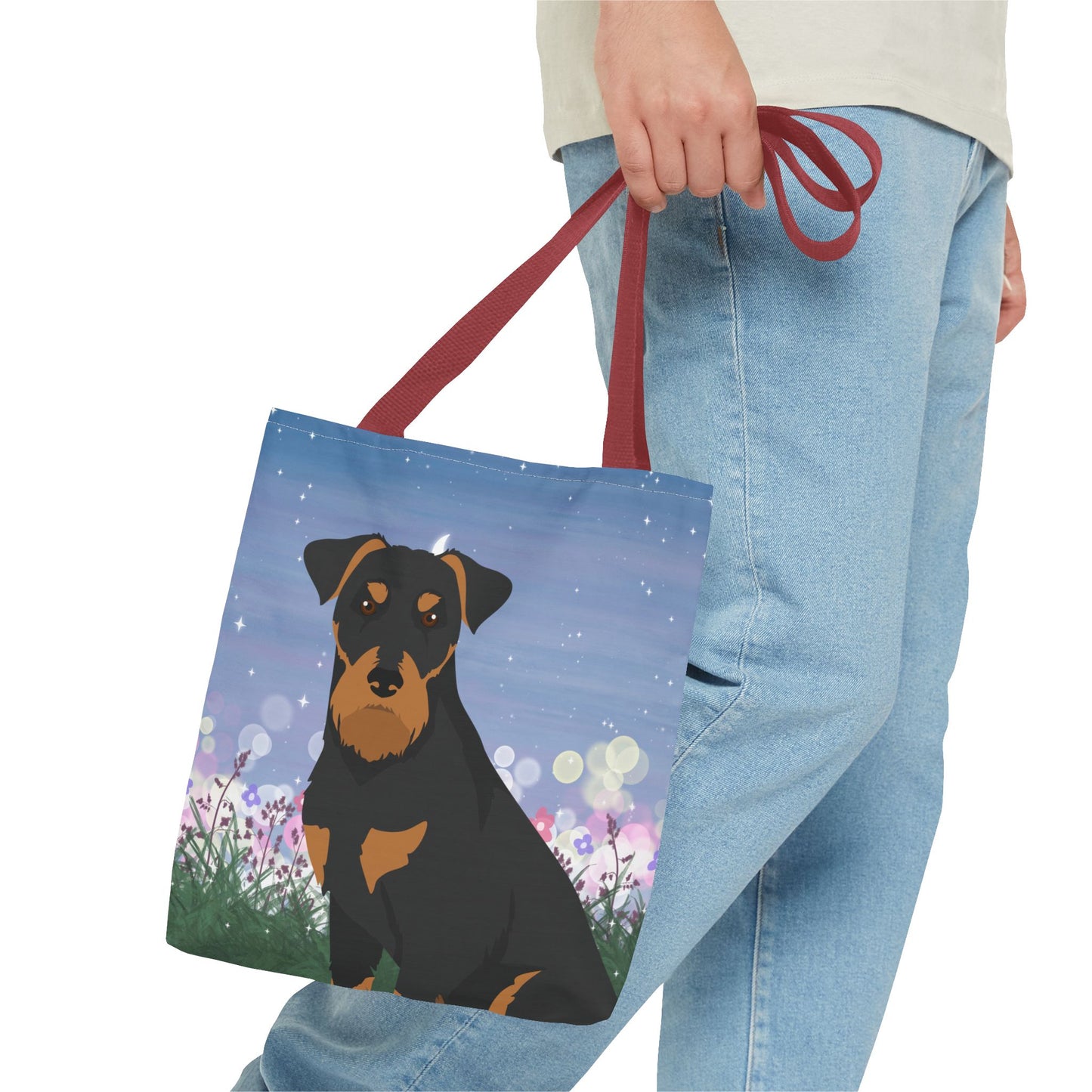 Jagdterrier Dog Tote Bag 13x13