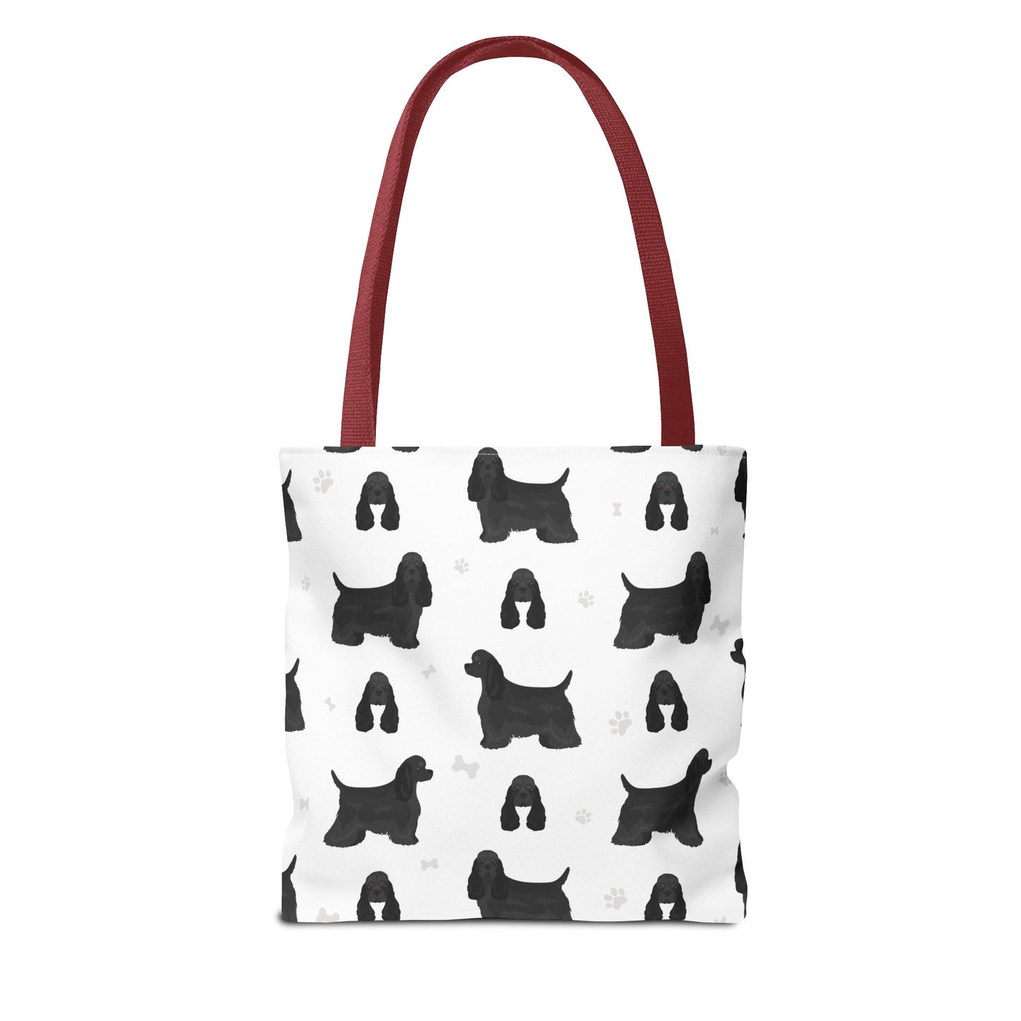American Cocker Spaniel Dog Tote Bag, Cocker Spaniel Dog Mom Gift