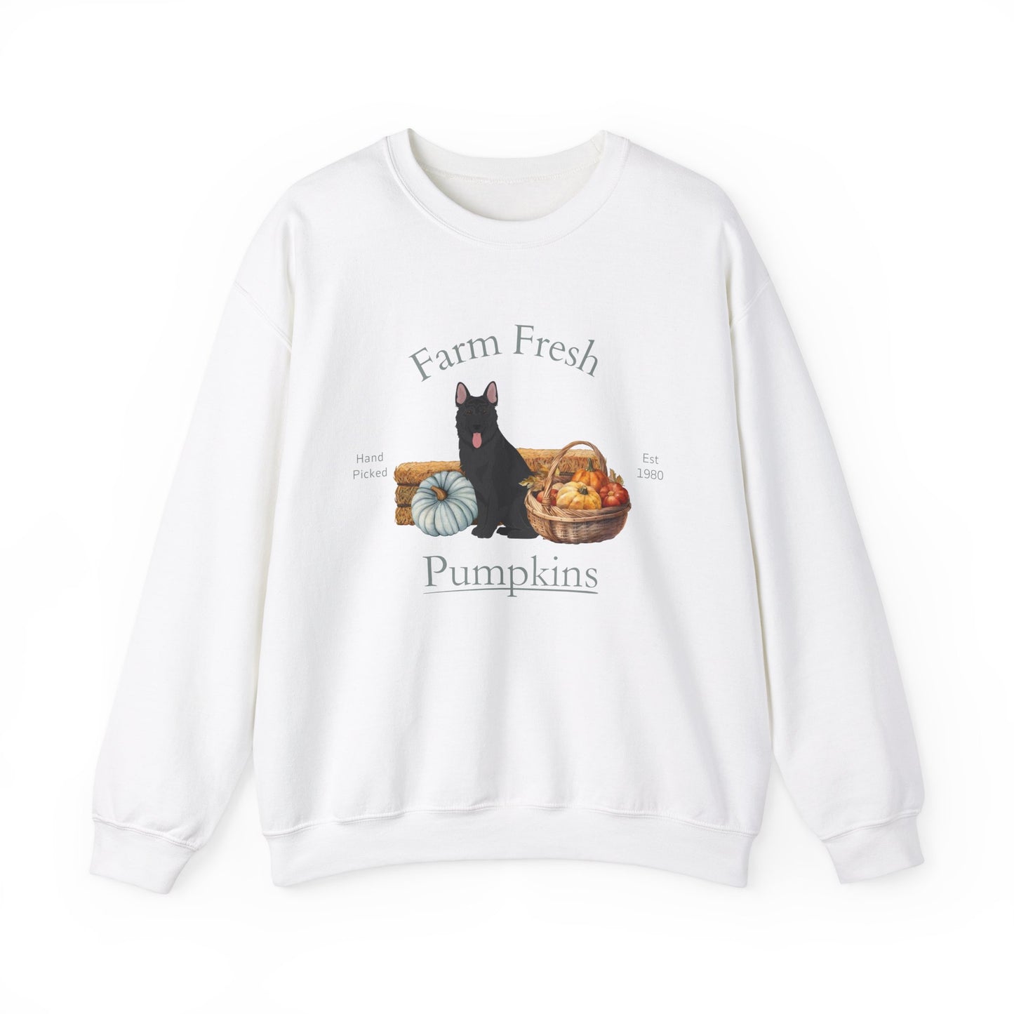 German Shepherd Dog Fall Halloween Unisex Heavy Blend Crewneck Sweatshirt