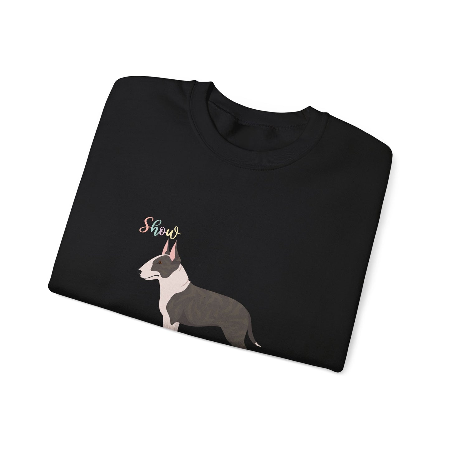 Bull Terrier Dog Unisex Heavy Blend Crewneck Sweatshirt
