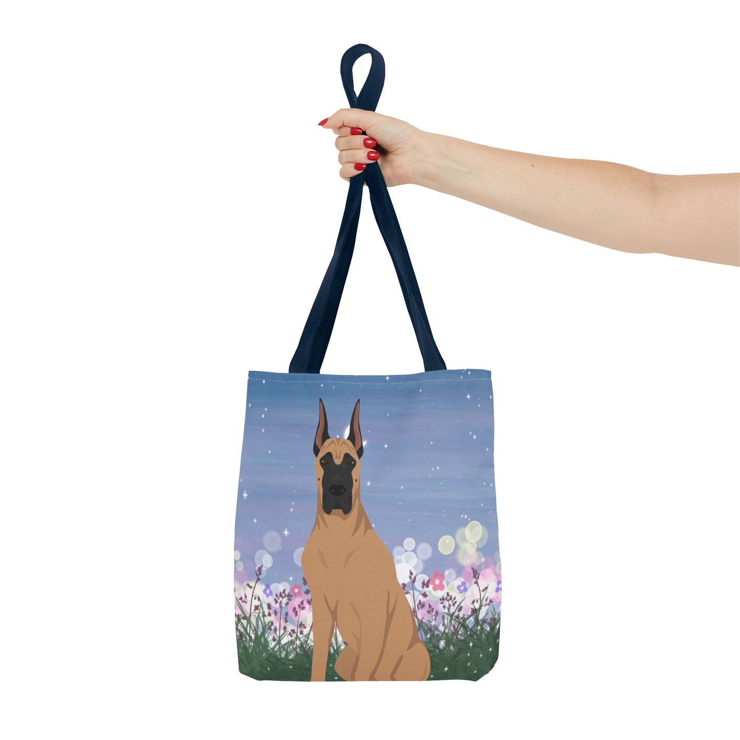Great Dane Dog Tote Bag 13x13