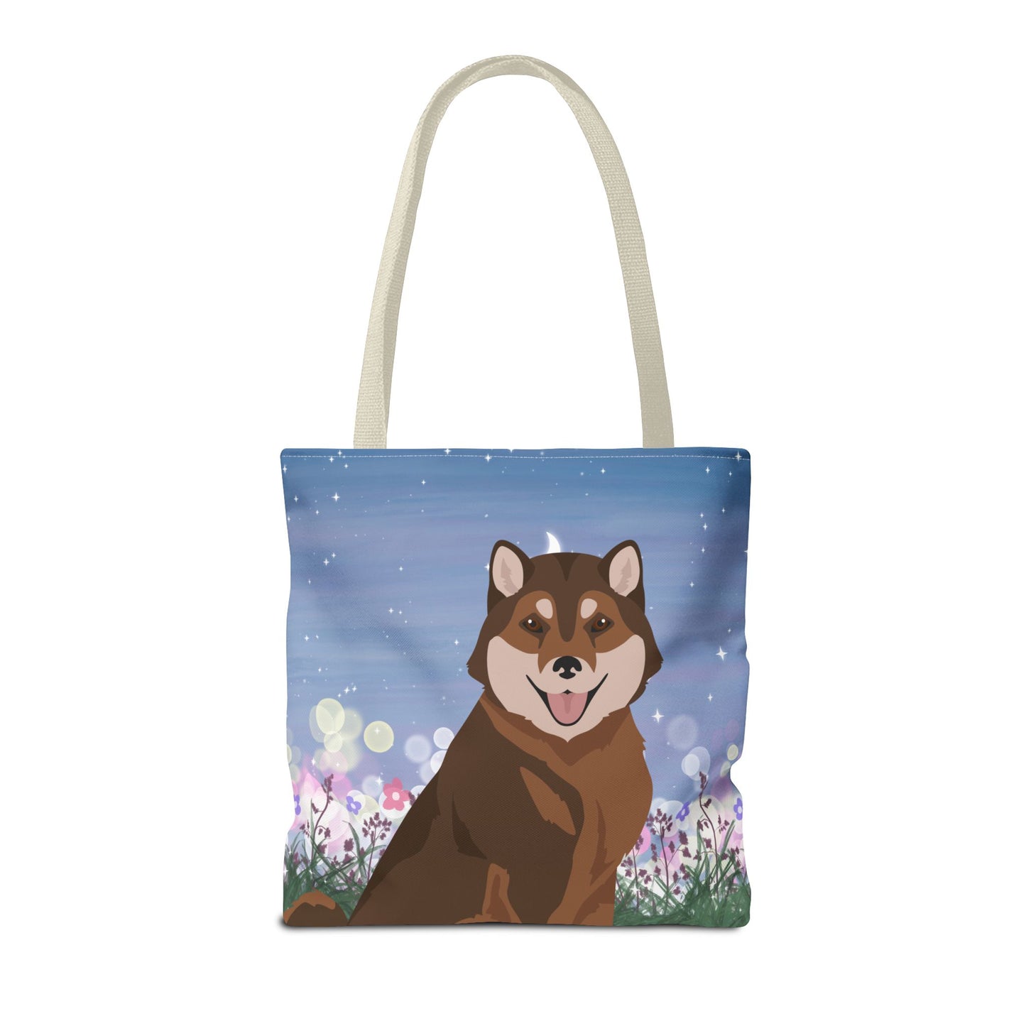 Hokkaido Dog Tote Bag 16x16