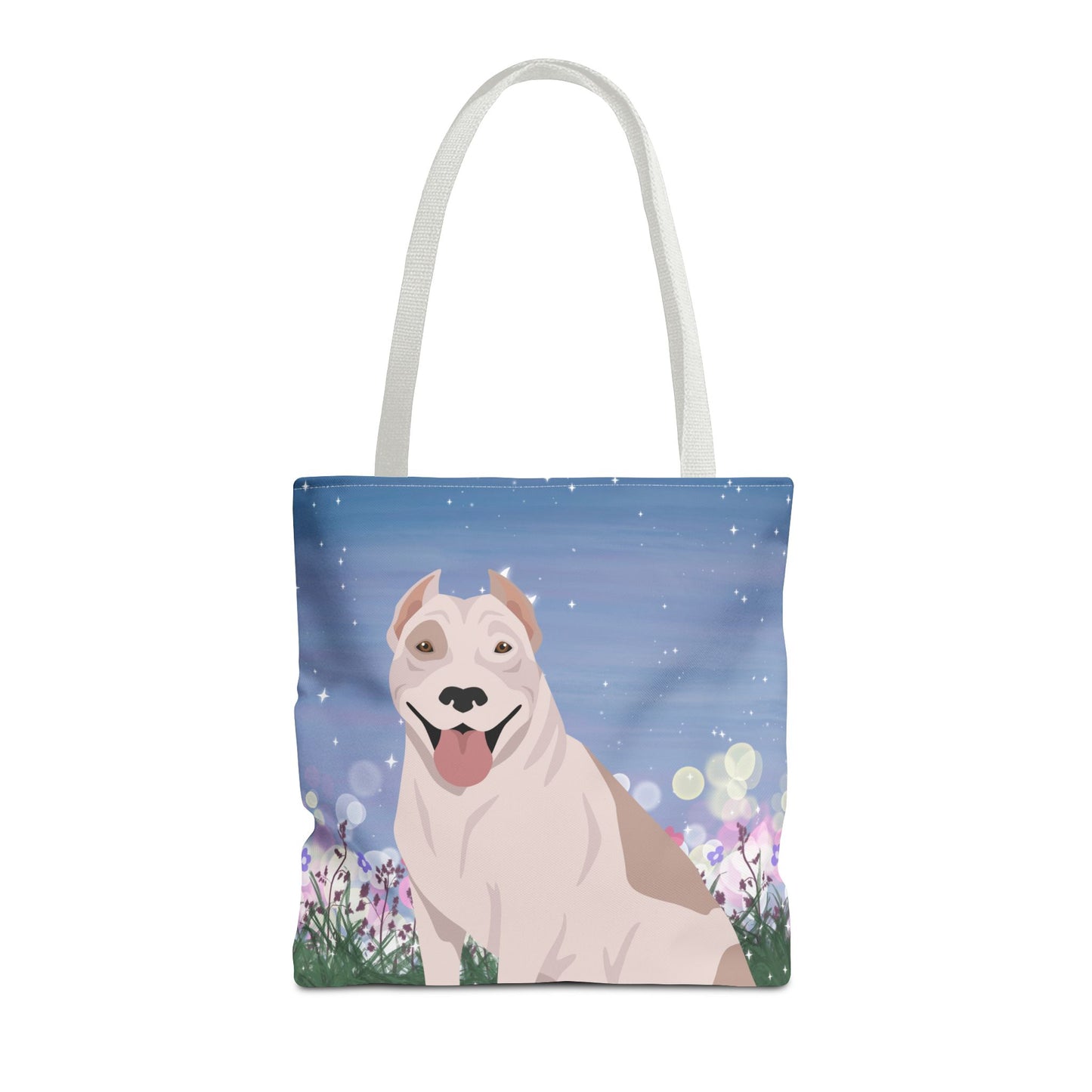 Pit Bull Dog Tote Bag 16x16
