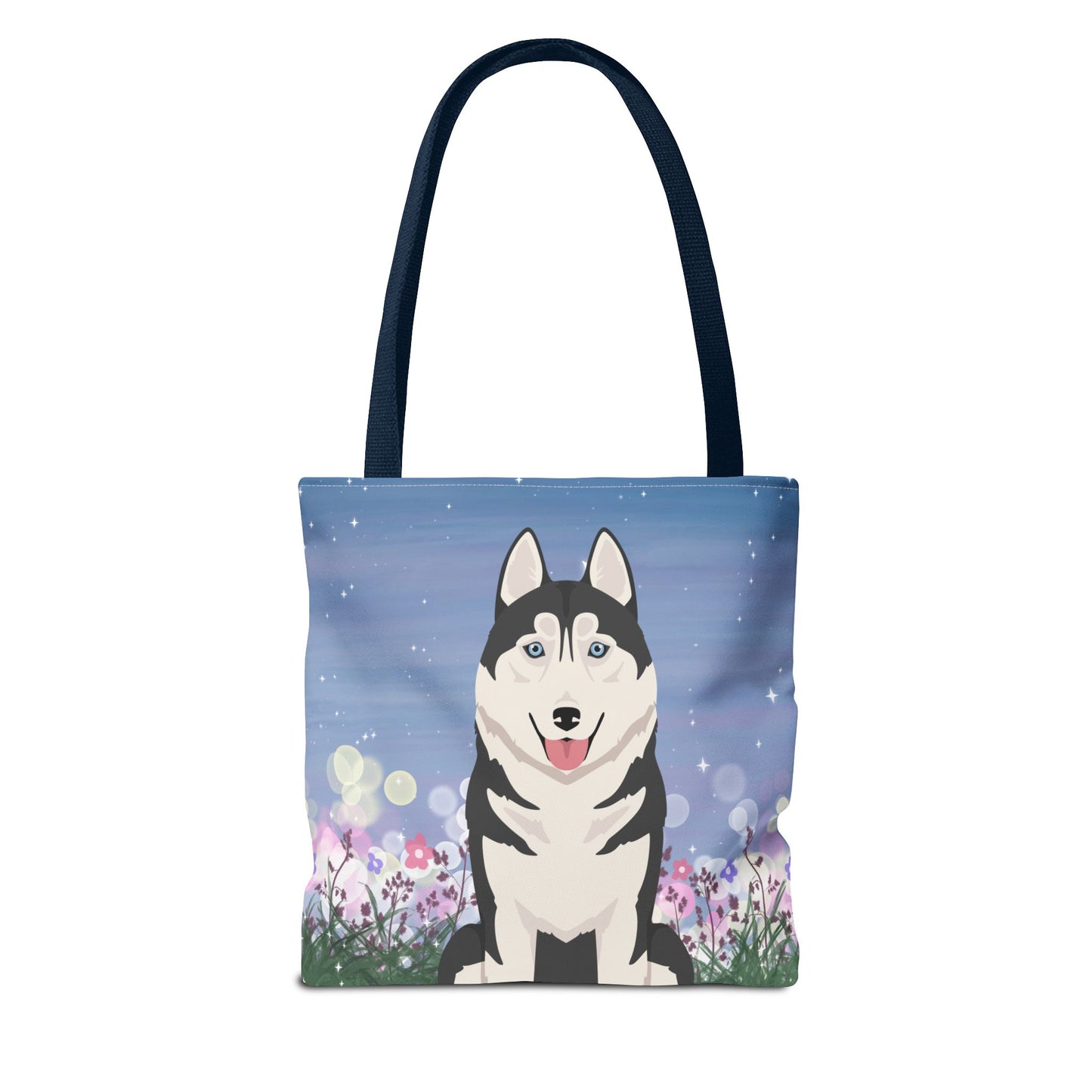 Siberian Husky Dog Tote Bag 13x13
