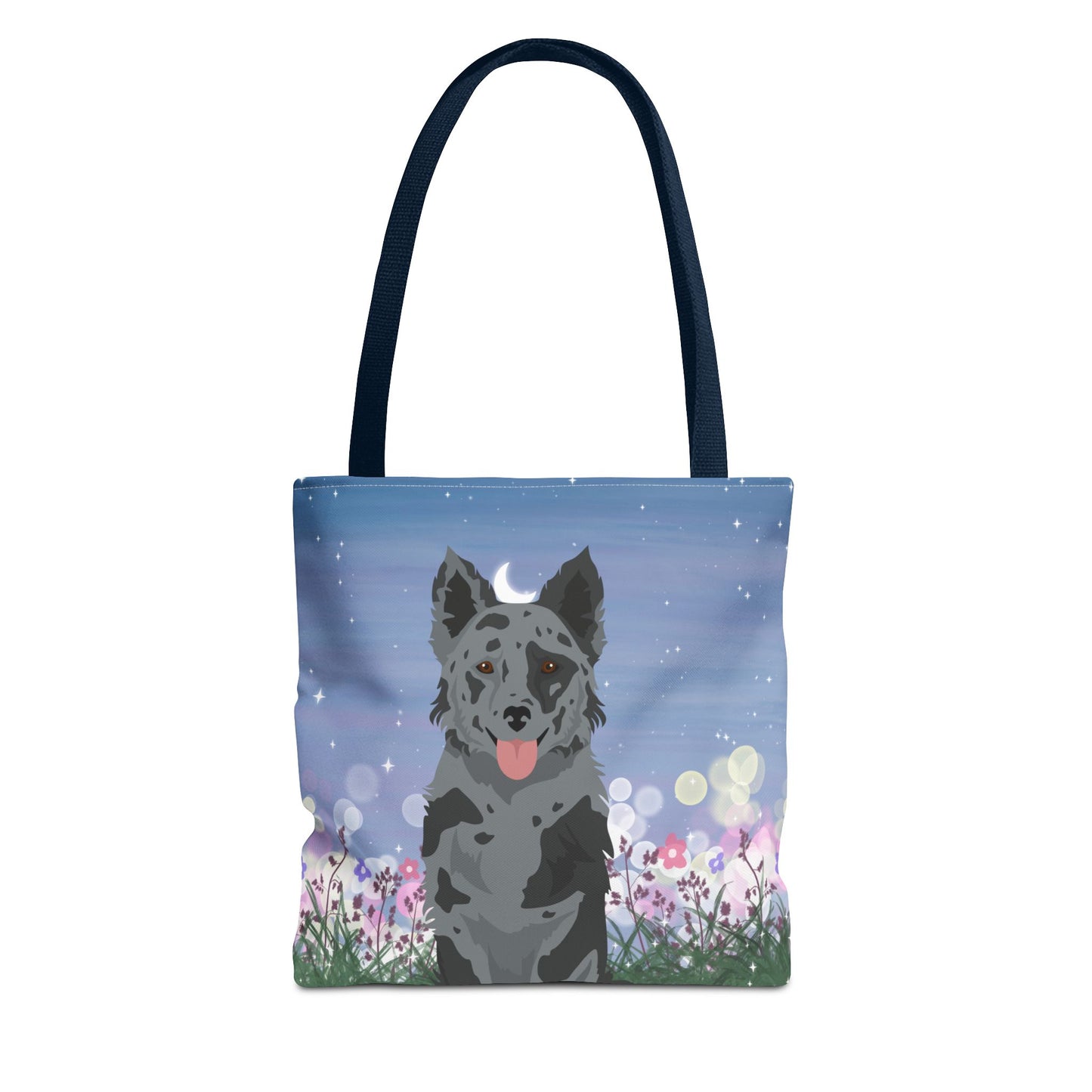 Mudi Dog Tote Bag 13x13