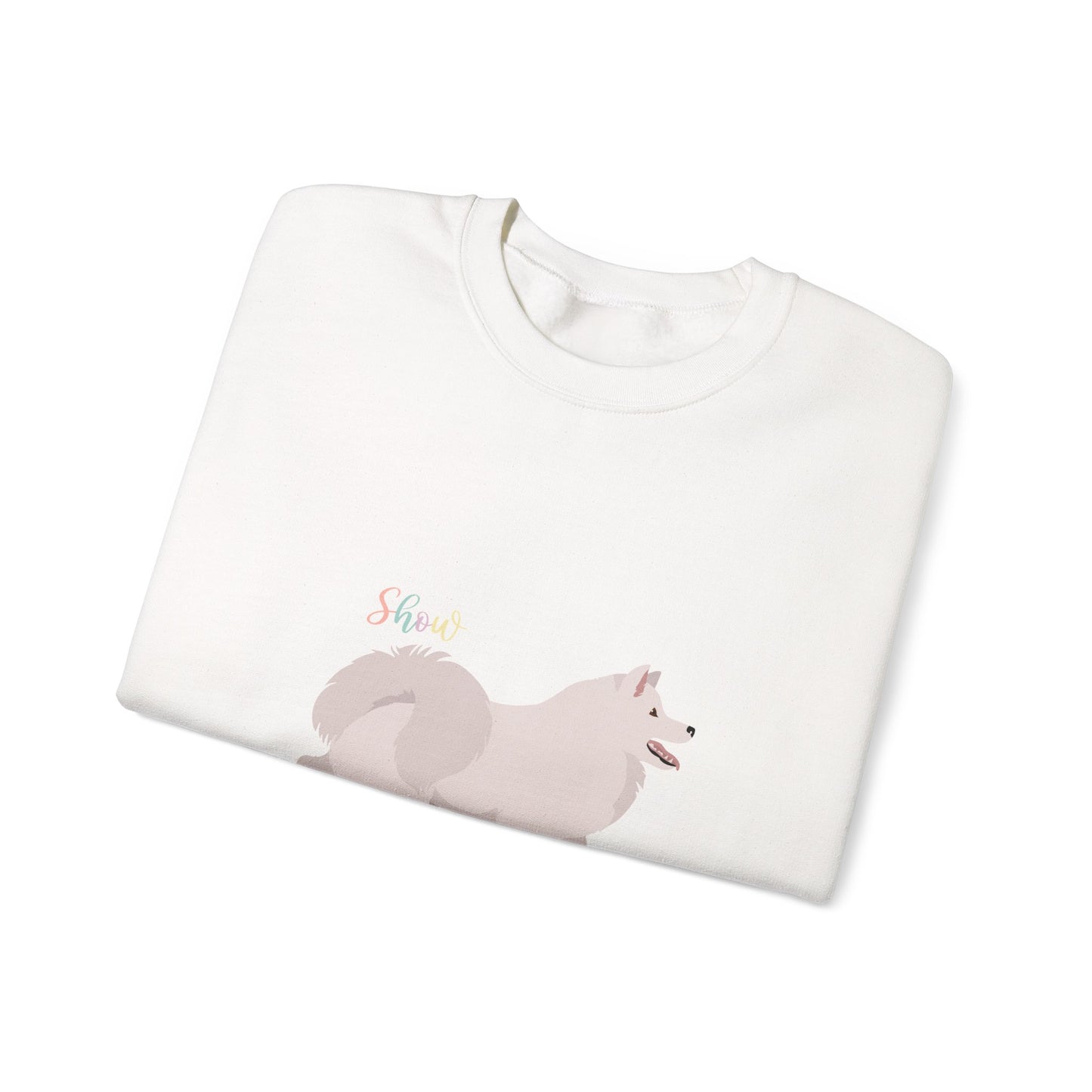 Samoyed Dog Unisex Heavy Blend Crewneck Sweatshirt