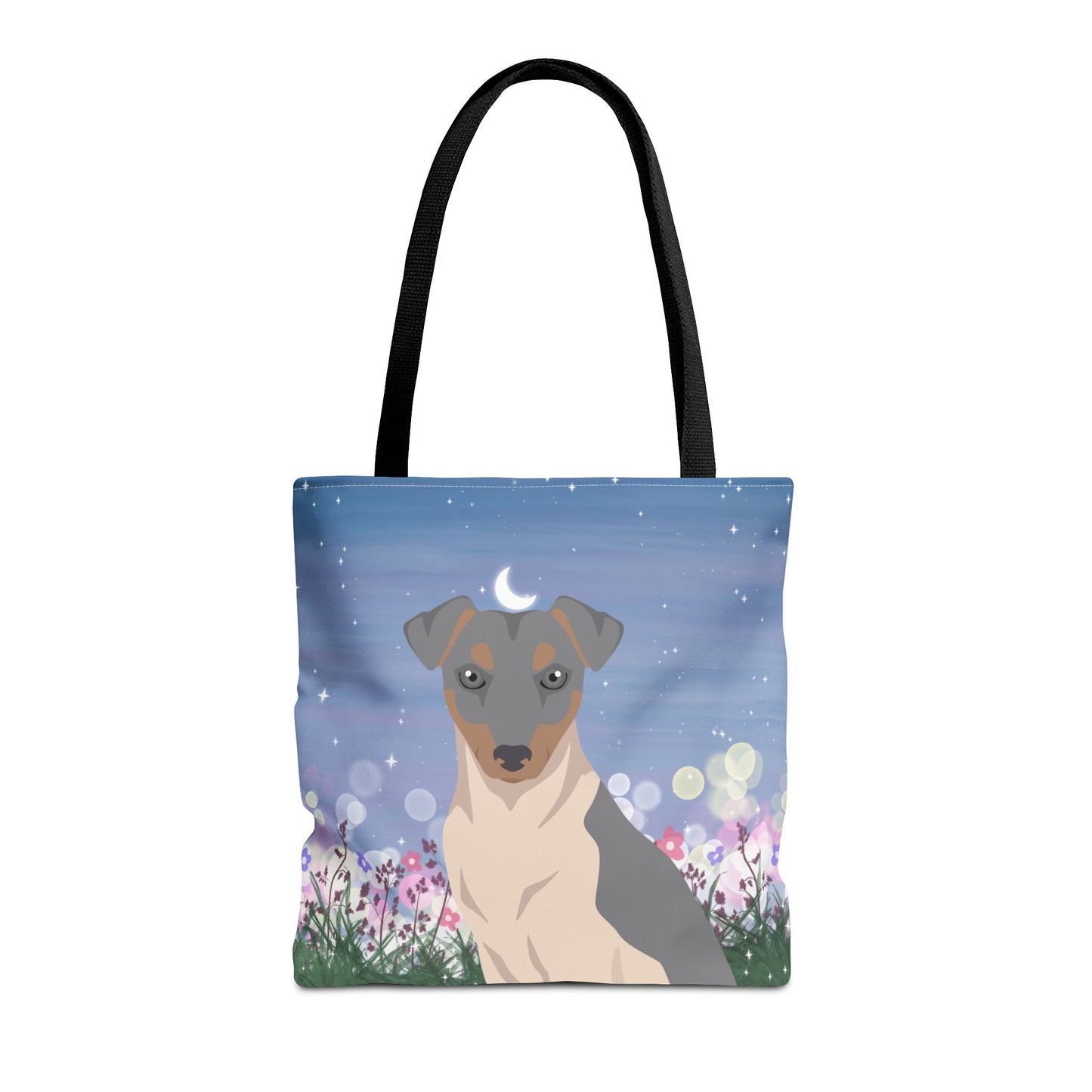 Brazilian Terrier Dog Tote Bag 16x16