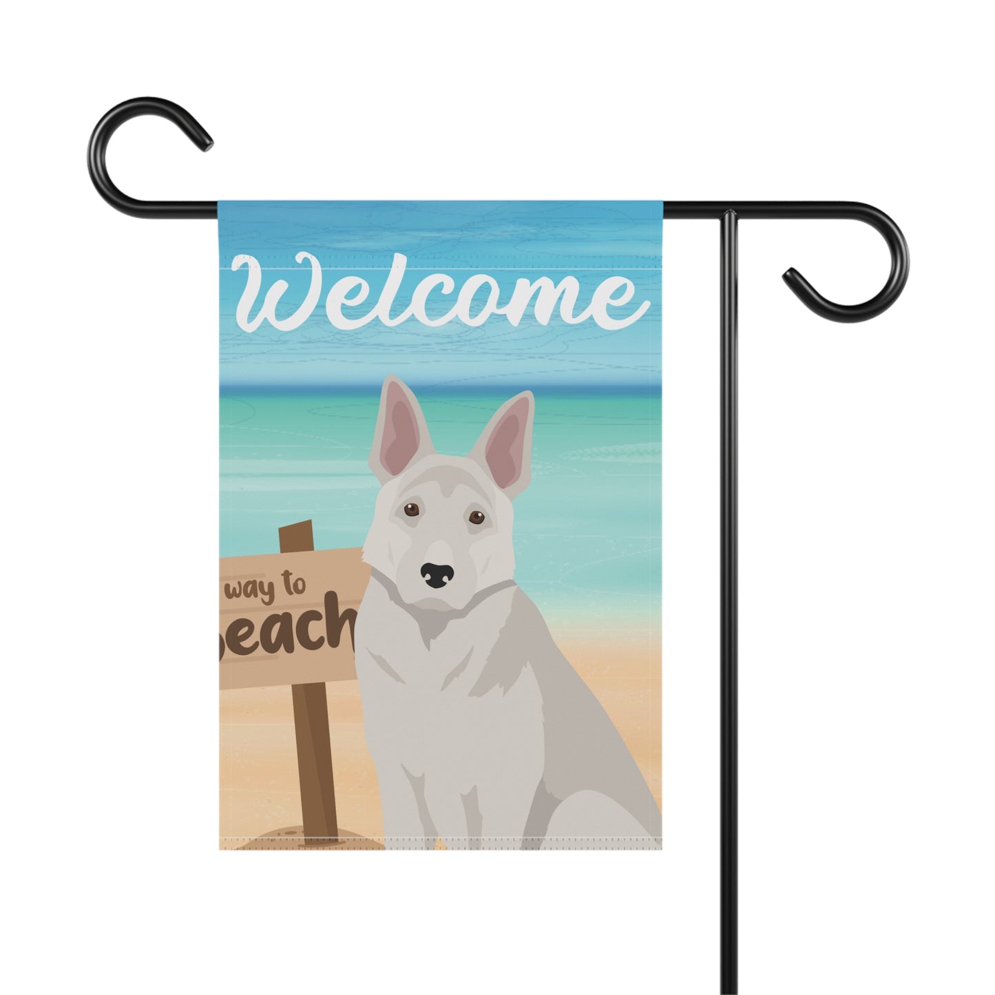 German Shepherd Dog Garden Flag