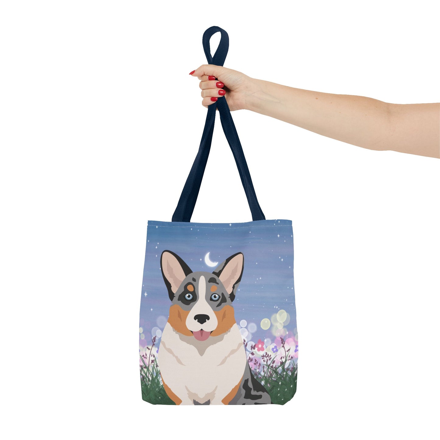 Cardigan Welsh Corgi Dog Tote Bag 13x13