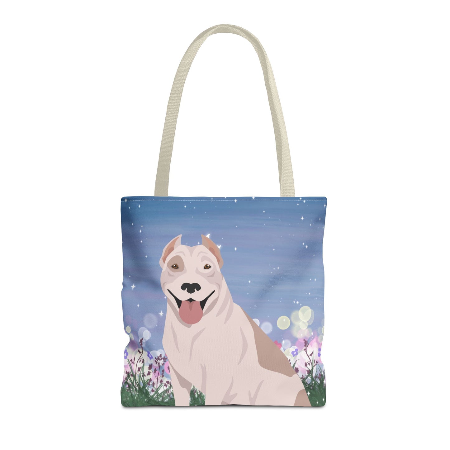 Pit Bull Dog Tote Bag 16x16