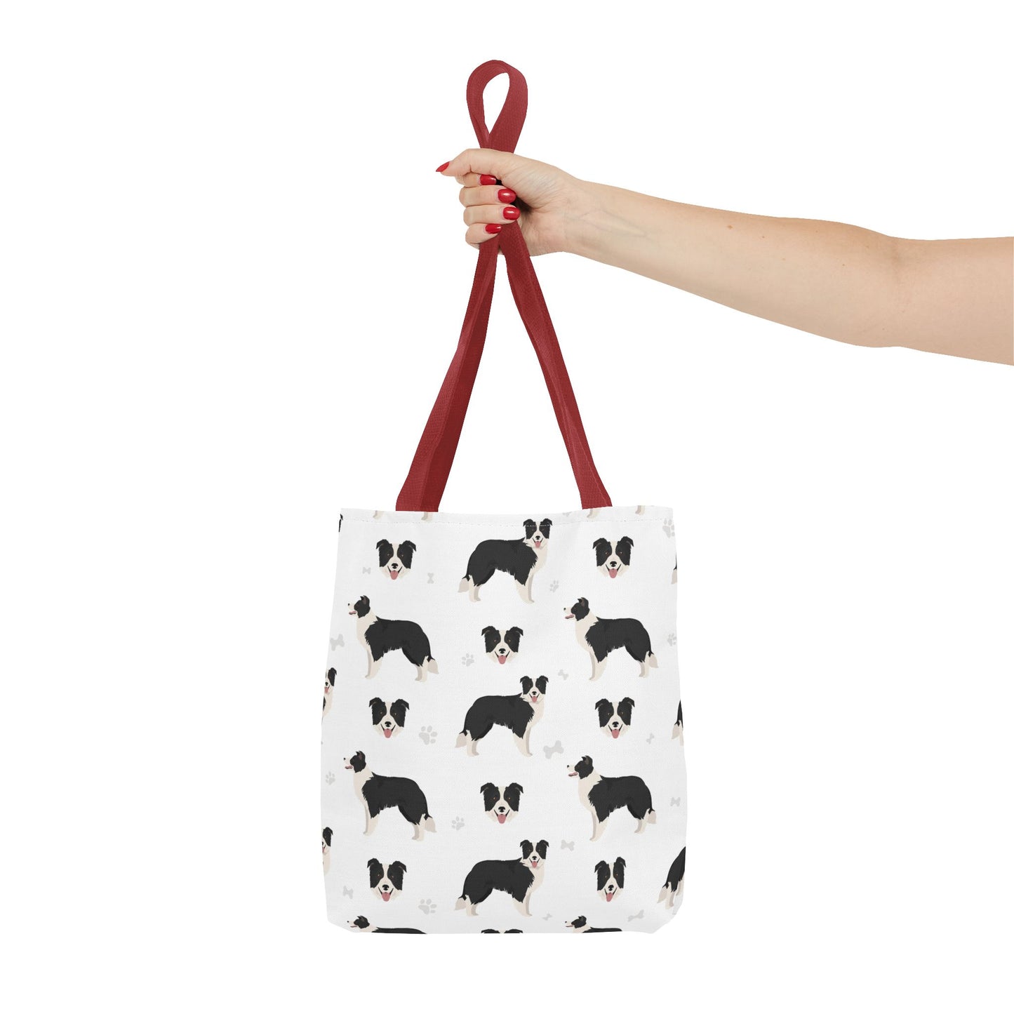 Border Collie Dog Tote Bag, Border Collie Dog Mom Gift
