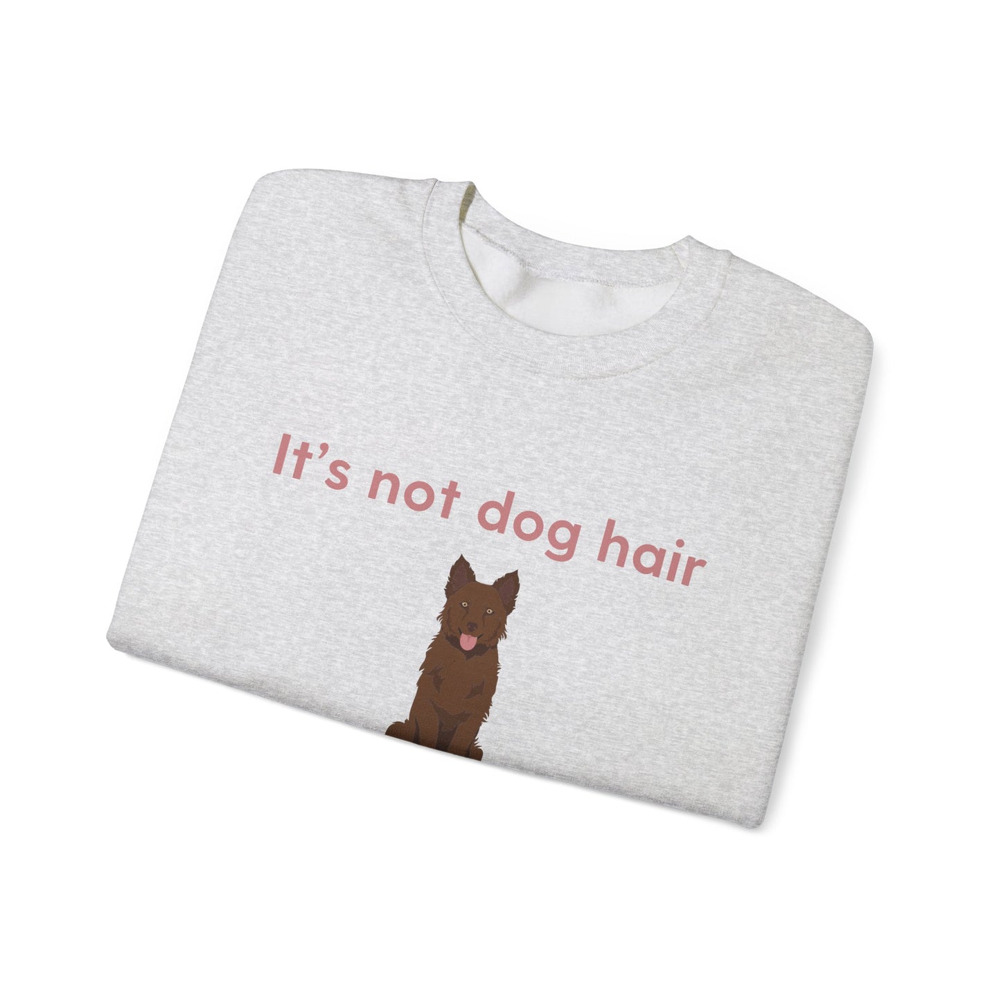 Mudi Dog Glitter Funny Unisex Heavy Blend Crewneck Sweatshirt, Mudi Mom, Mudi Gift, Mudi Lover
