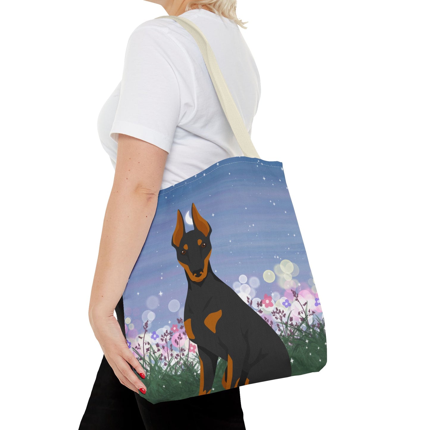 Manchester Terrier Dog Tote Bag 16x16