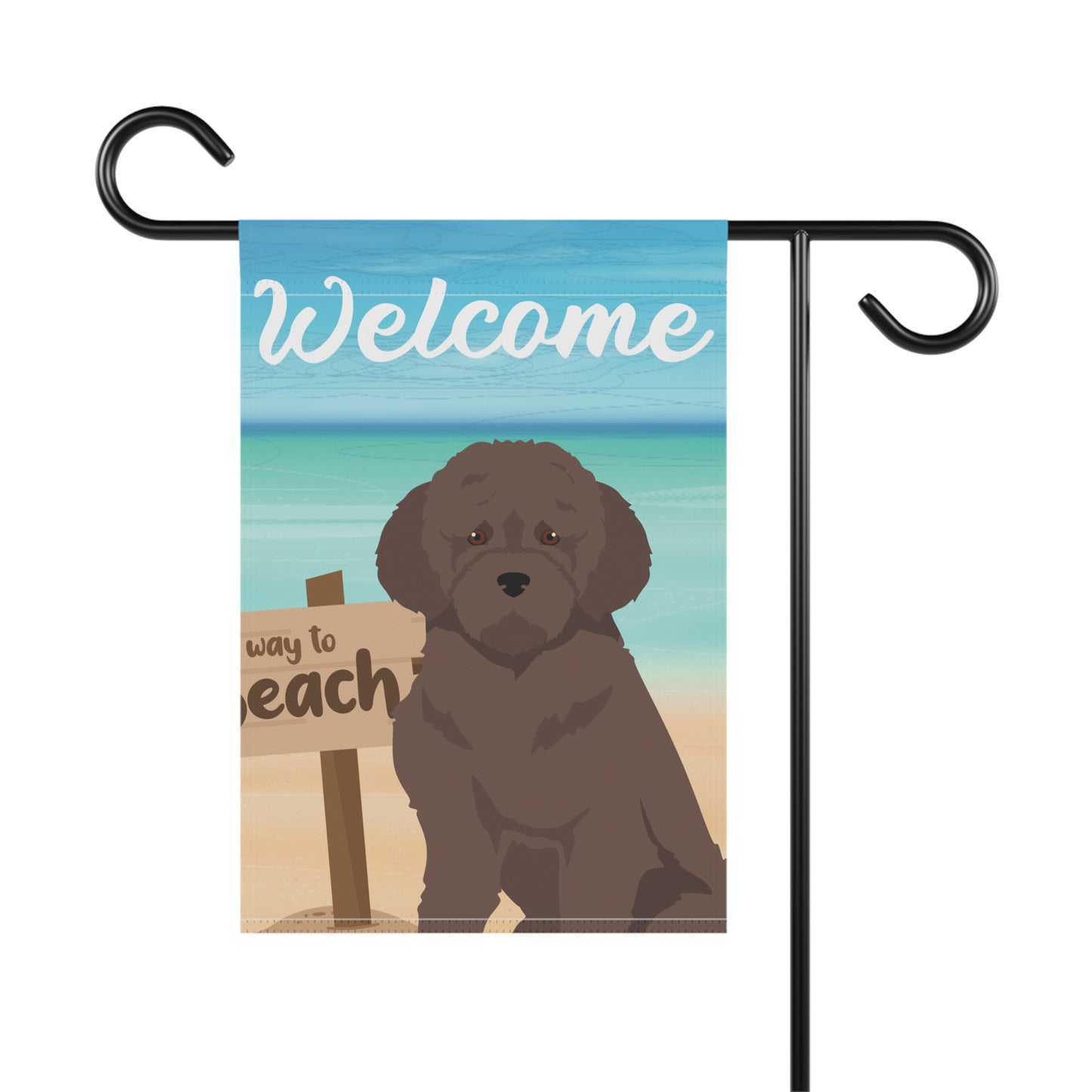 Lagotto Romagnolo Dog Garden Flag