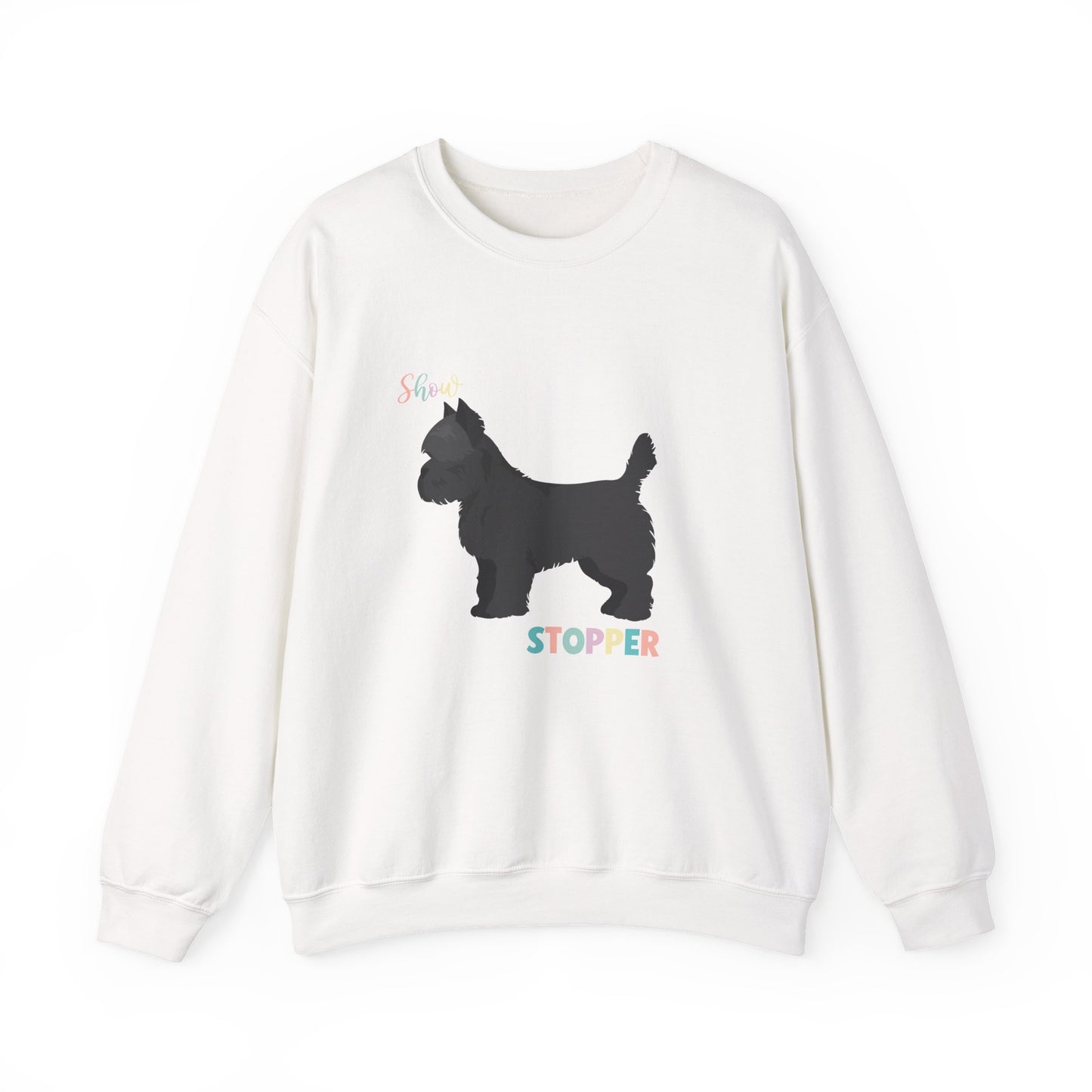 Cairn Terrier Dog Unisex Heavy Blend Crewneck Sweatshirt