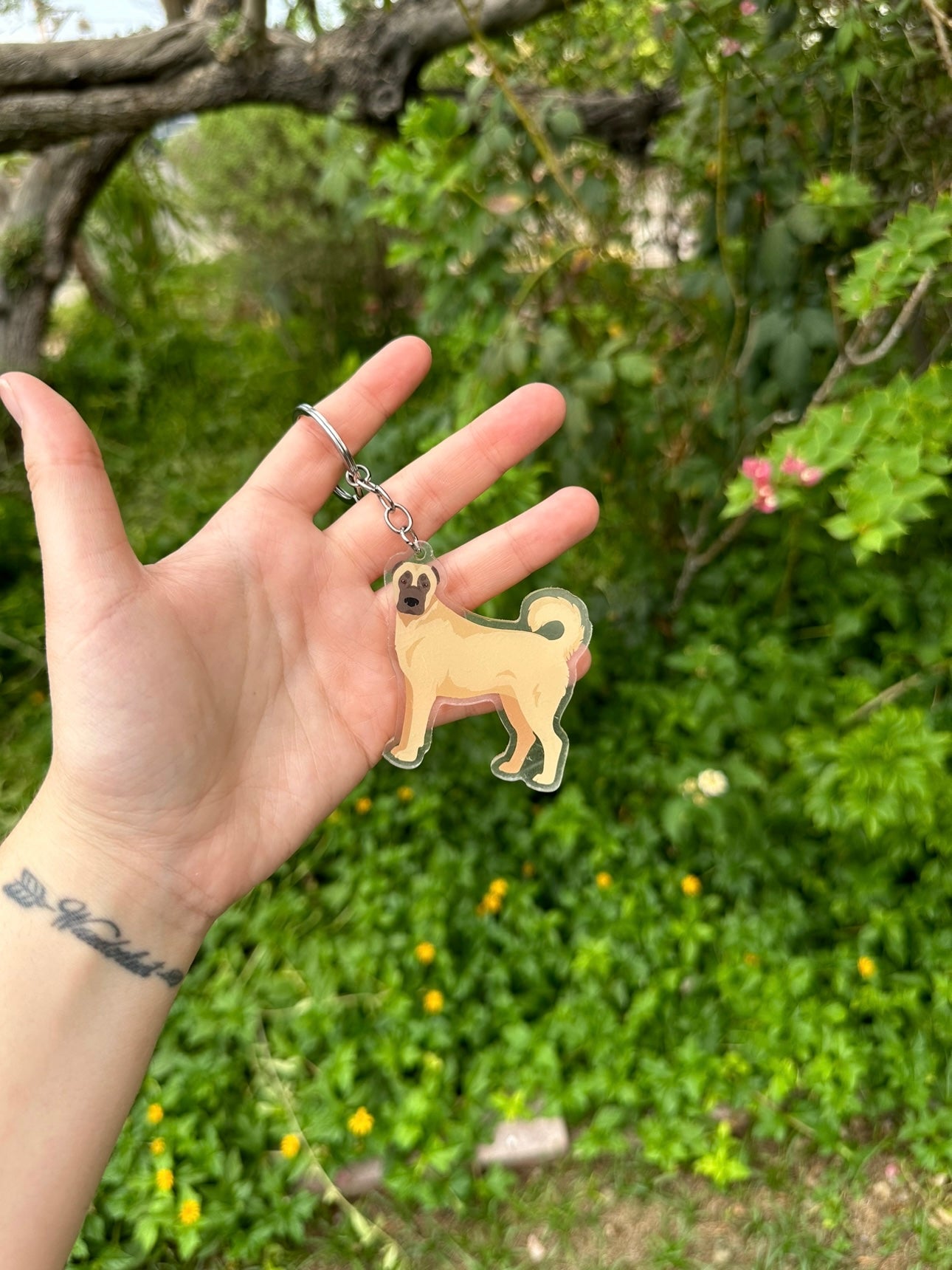 Kangal Dog 2.5in Acrylic Keychain