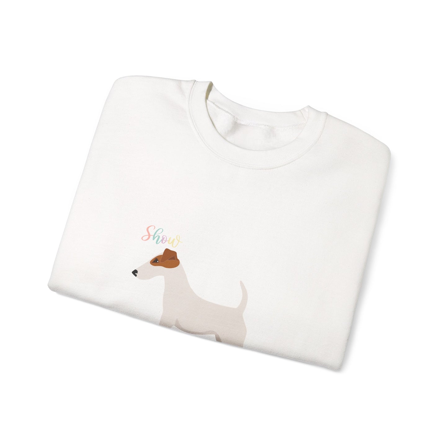 Smooth Fox Terrier Dog Unisex Heavy Blend Crewneck Sweatshirt