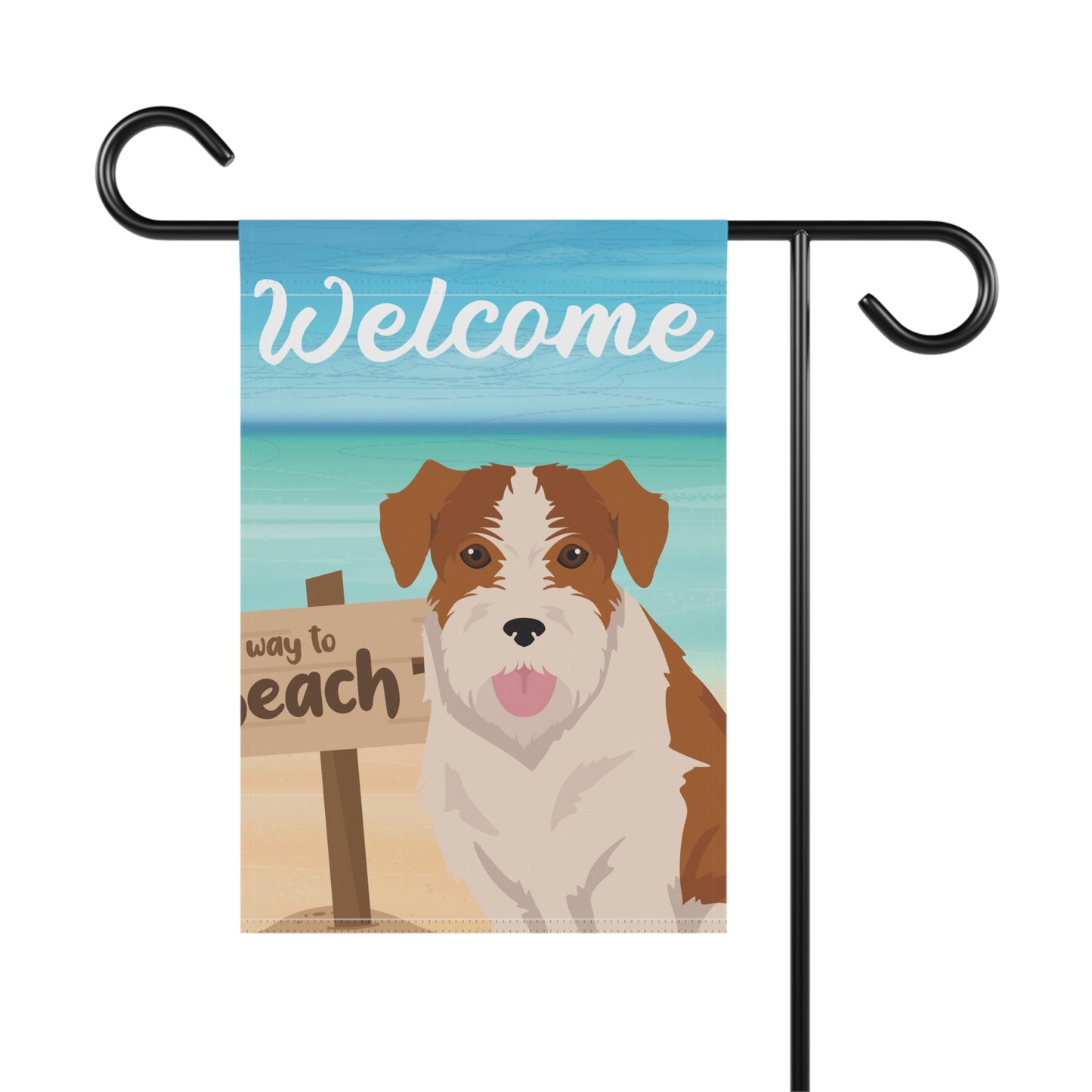 Kromfohrland Dog Garden Flag
