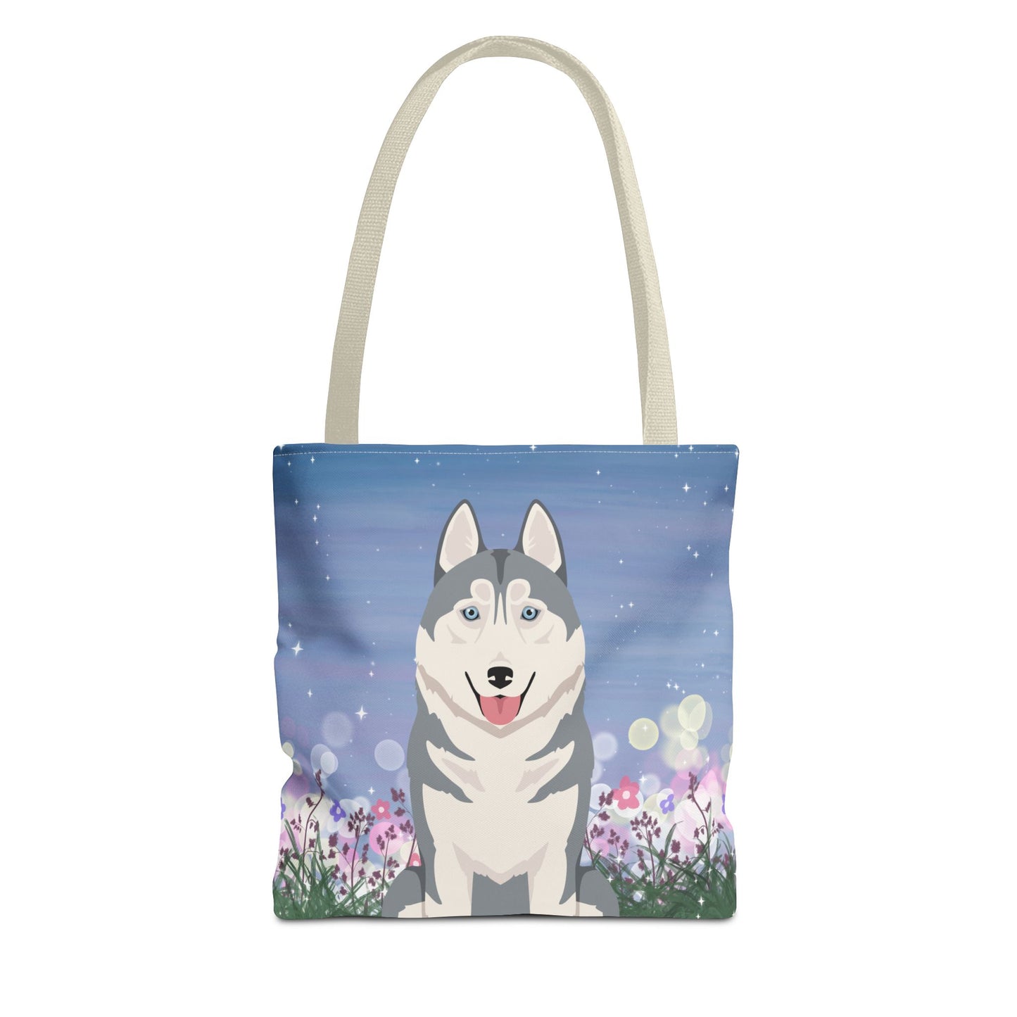 Siberian Husky Dog Tote Bag 13x13