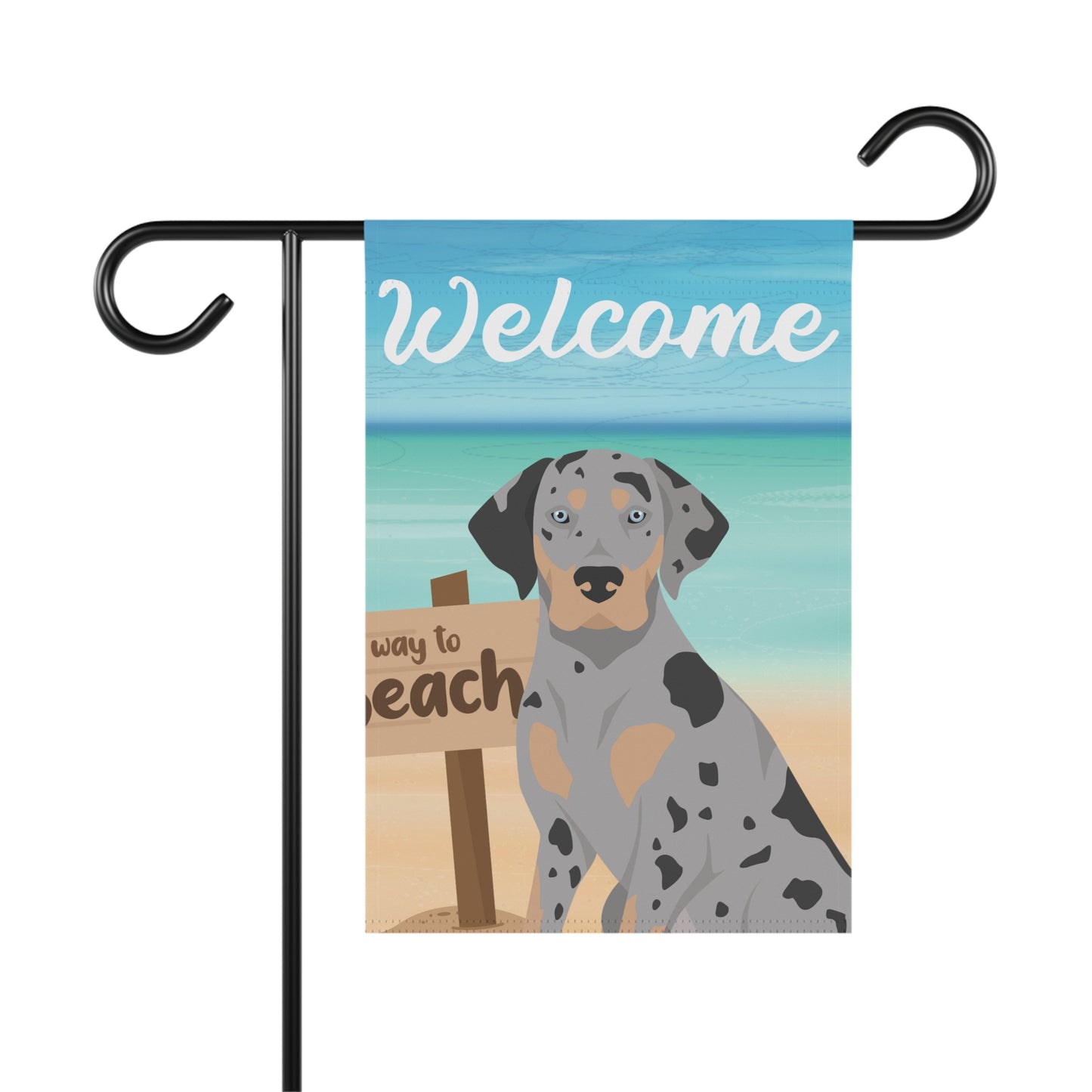 Catahoula Leopard Dog Dog Garden Flag