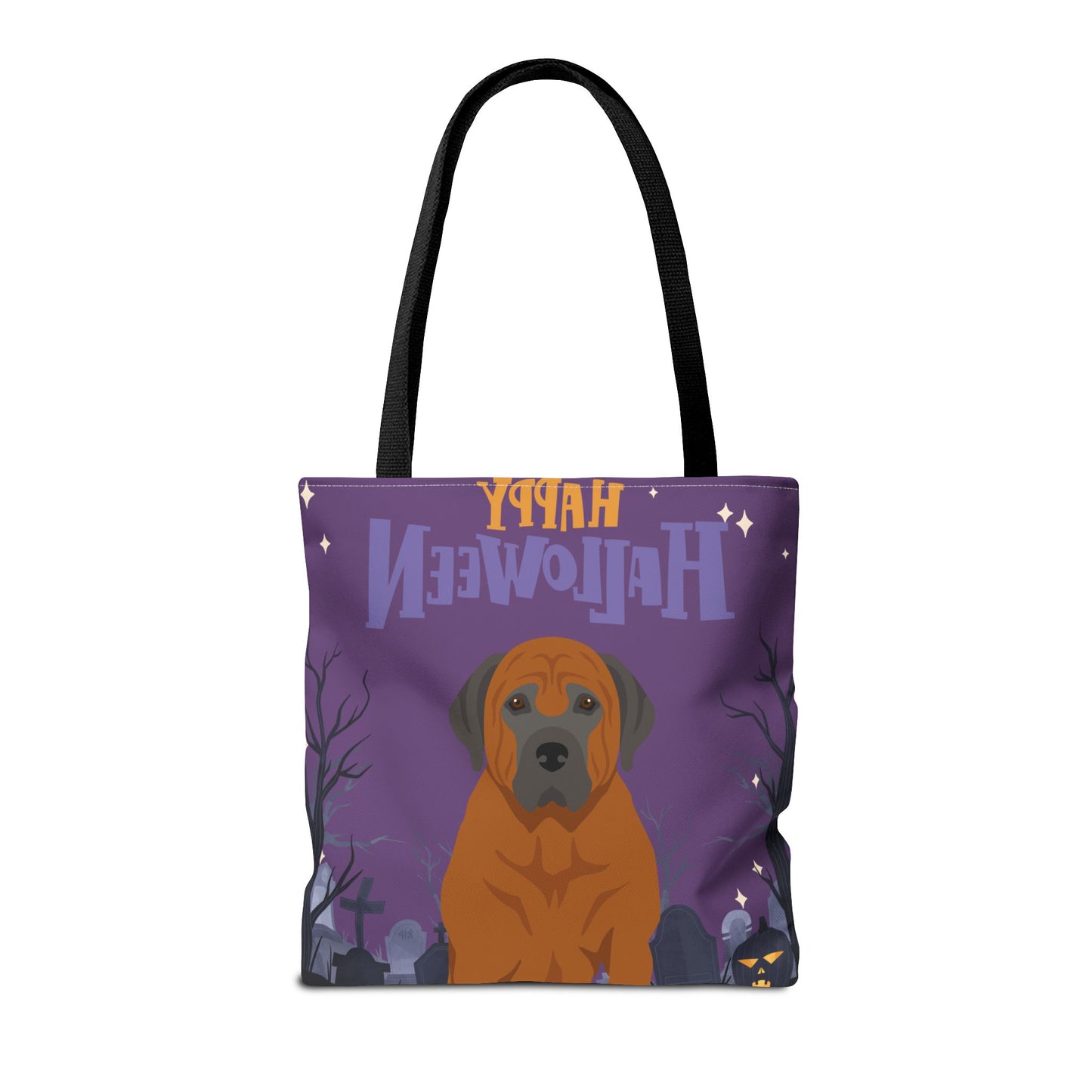 Tosa Inu Dog Happy Halloween Tote Bag 16x16
