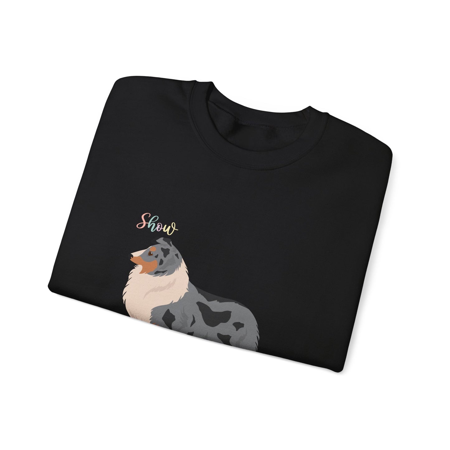 Shetland Sheepdog Dog Unisex Heavy Blend Crewneck Sweatshirt